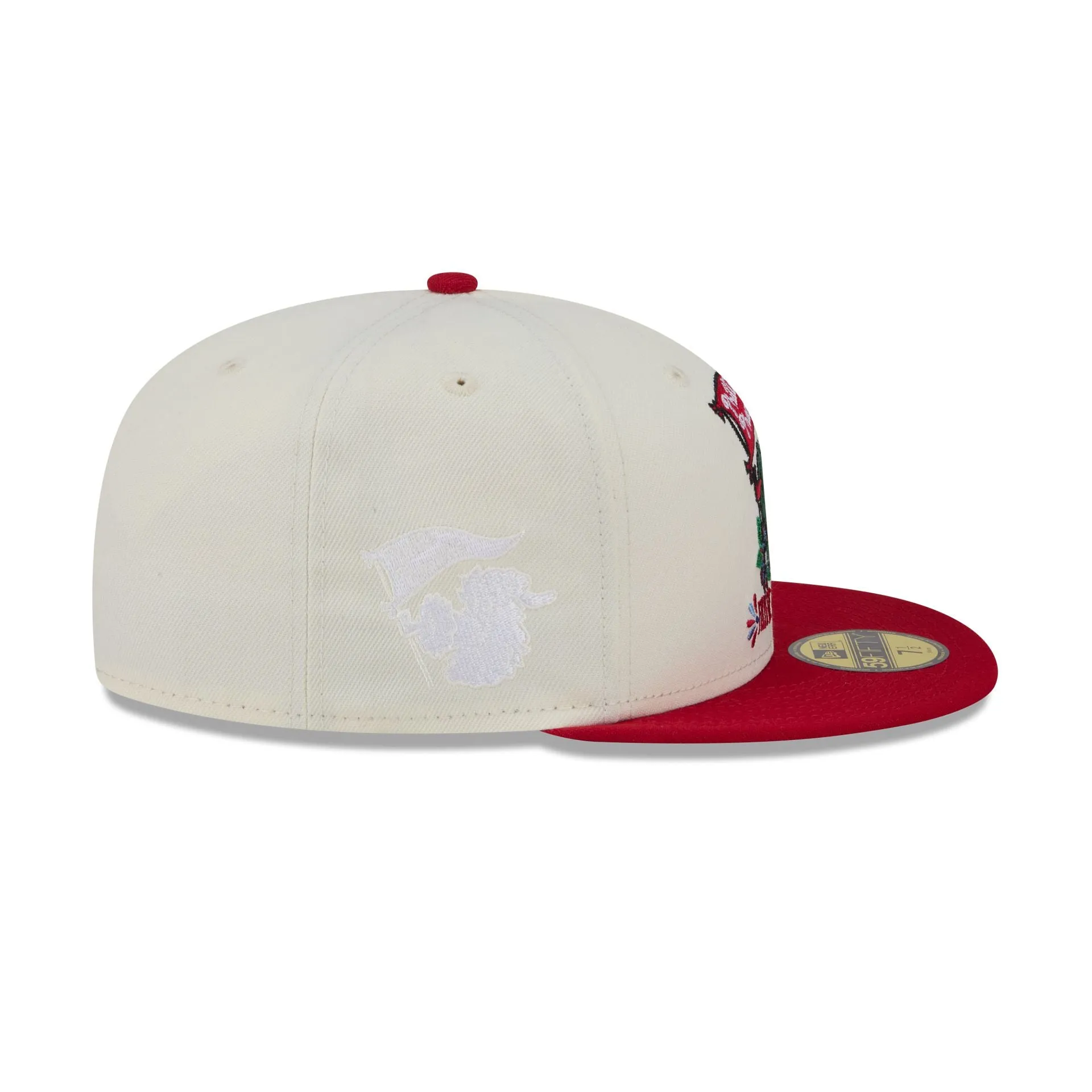 Philadelphia Phillies Day of the Dead Sugar Skull Mascot 59FIFTY Fitted Hat sold by New Era product image thumbnail 4