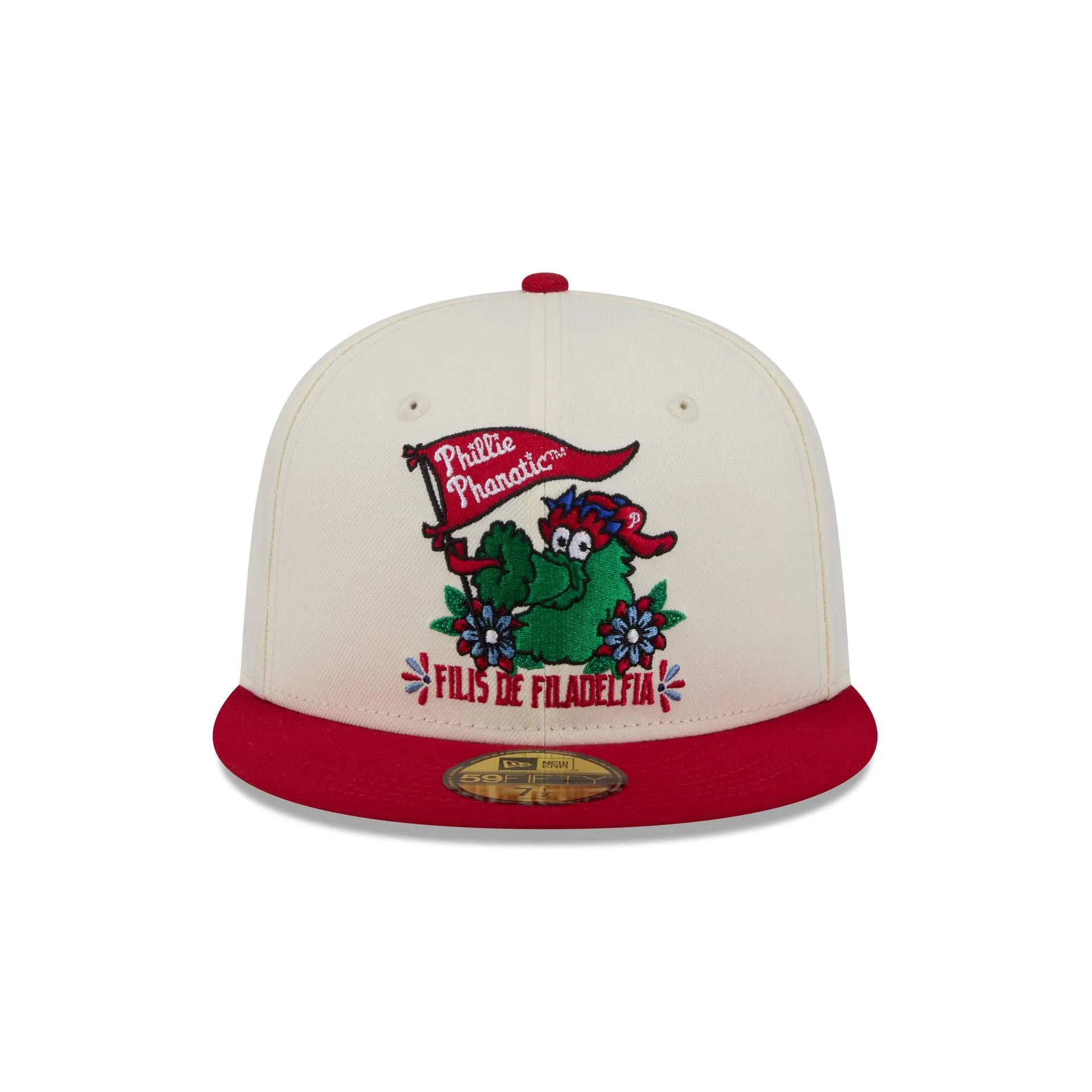 Philadelphia Phillies Day of the Dead Sugar Skull Mascot 59FIFTY Fitted Hat sold by New Era product image thumbnail 2