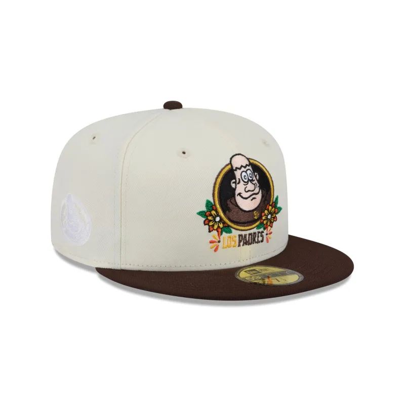 San Diego Padres Day of the Dead Sugar Skull Mascot 59FIFTY Fitted Hat sold by New Era