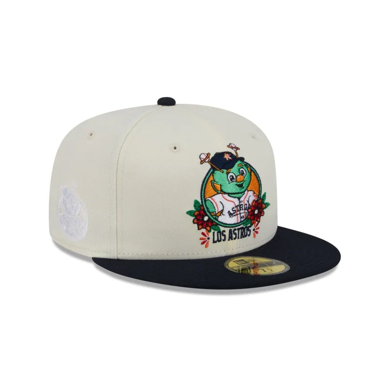 Houston Astros Day of the Dead Sugar Skull Mascot 59FIFTY Fitted Hat sold by New Era
