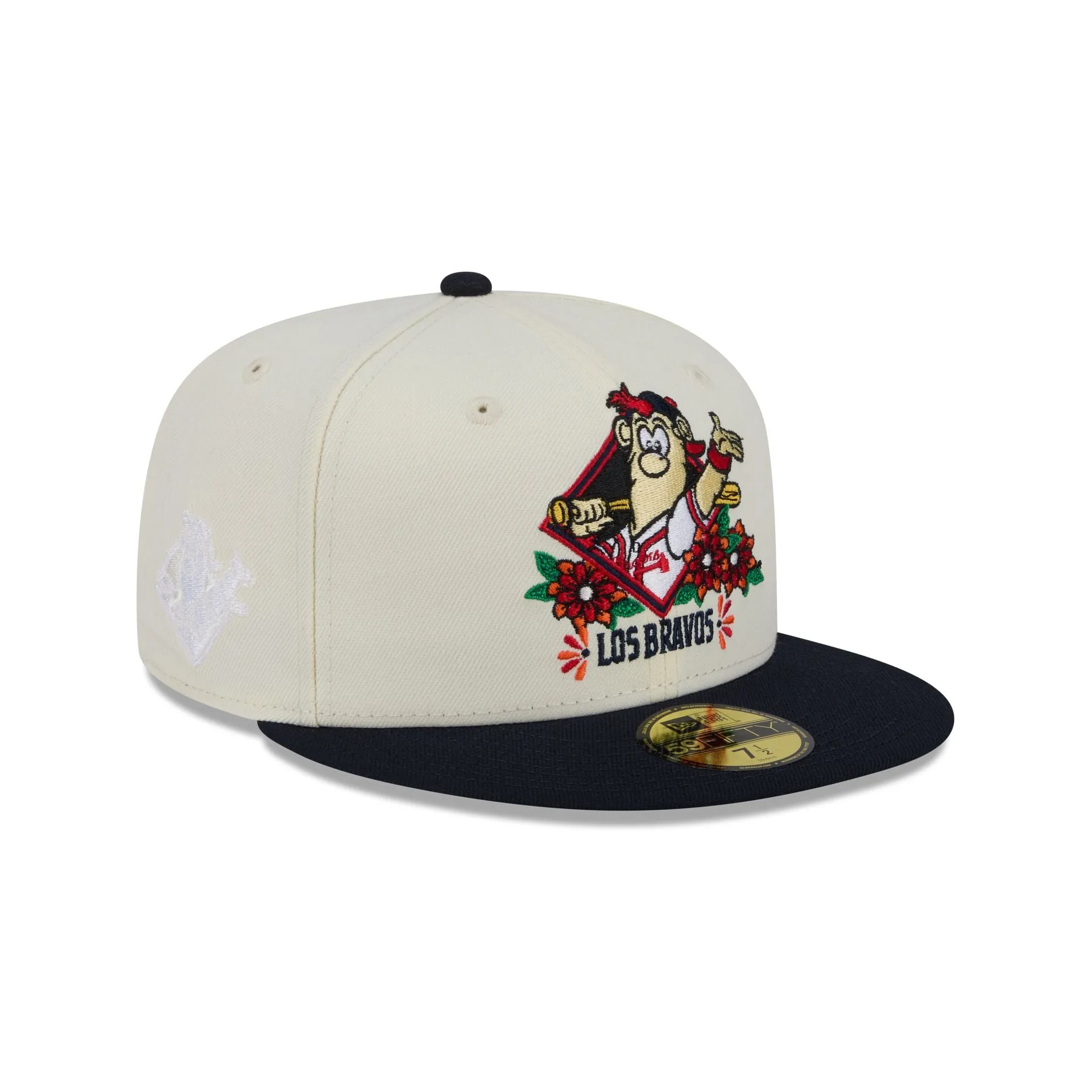 Atlanta Braves Day of the Dead Sugar Skull Mascot 59FIFTY Fitted Hat sold by New Era