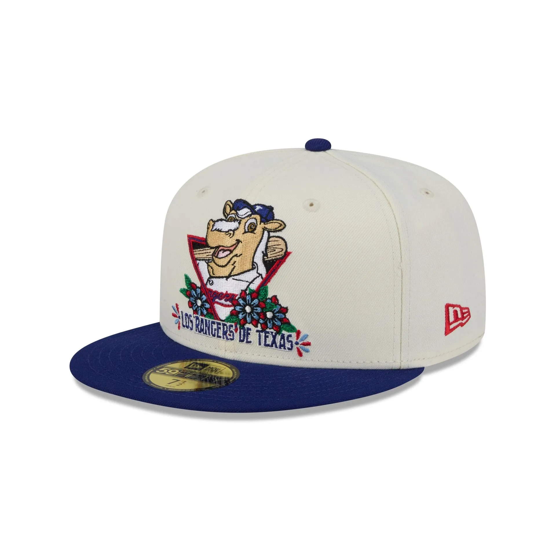 Texas Rangers Day of the Dead Sugar Skull Mascot 59FIFTY Fitted Hat sold by New Era product image thumbnail 3