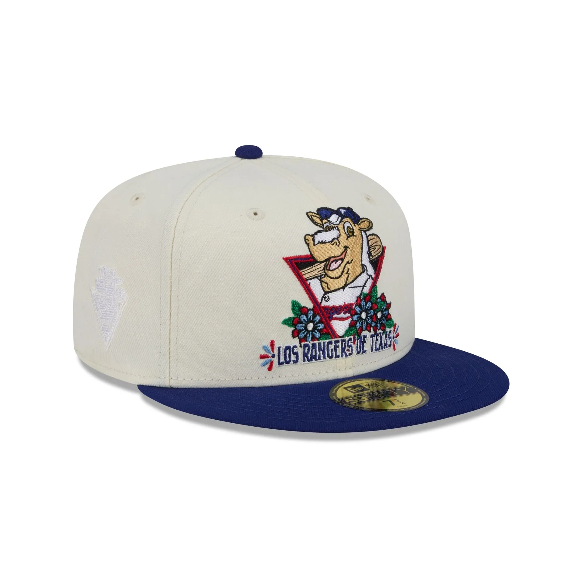 Texas Rangers Day of the Dead Sugar Skull Mascot 59FIFTY Fitted Hat sold by New Era