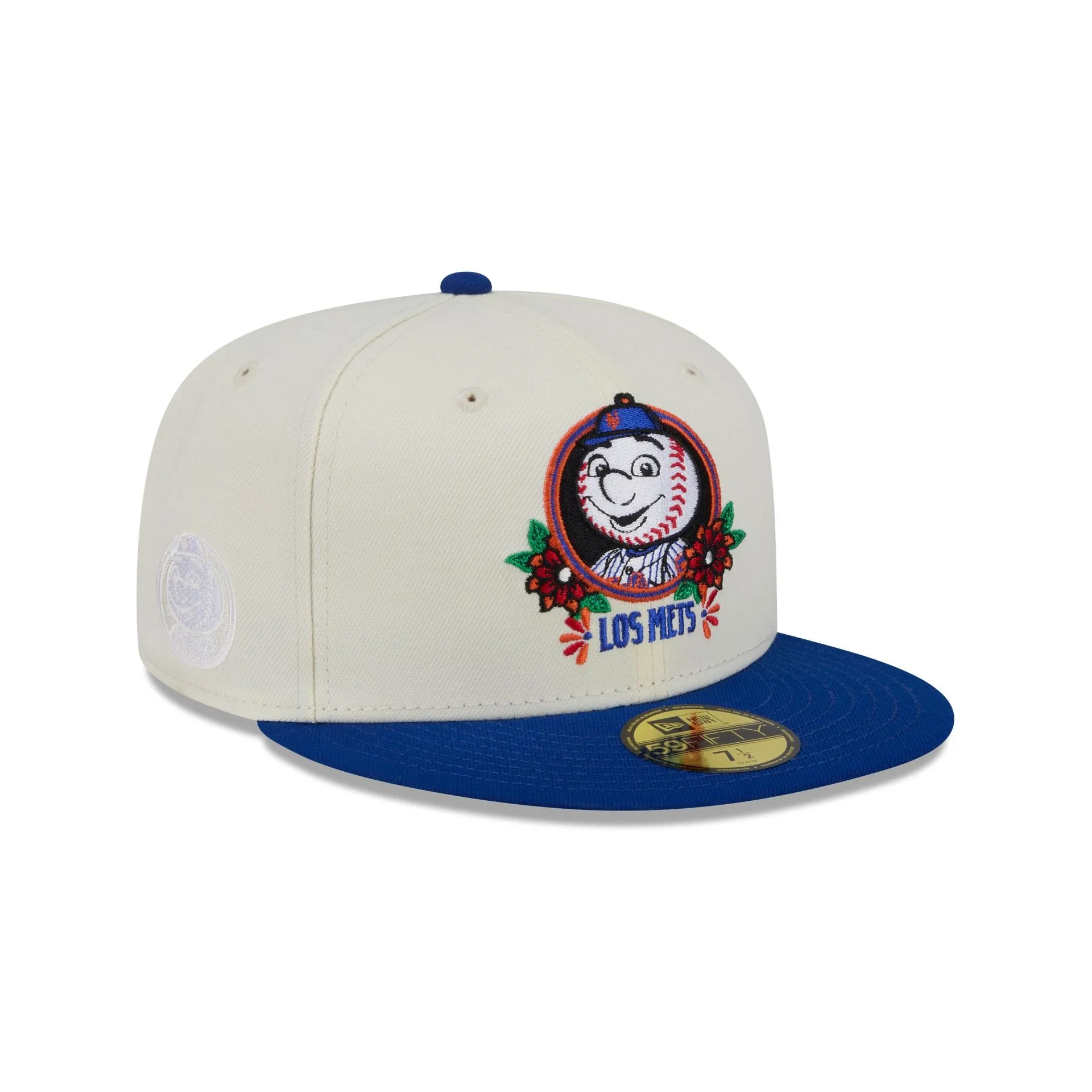 New York Mets Day of the Dead Sugar Skull Mascot 59FIFTY Fitted Hat sold by New Era
