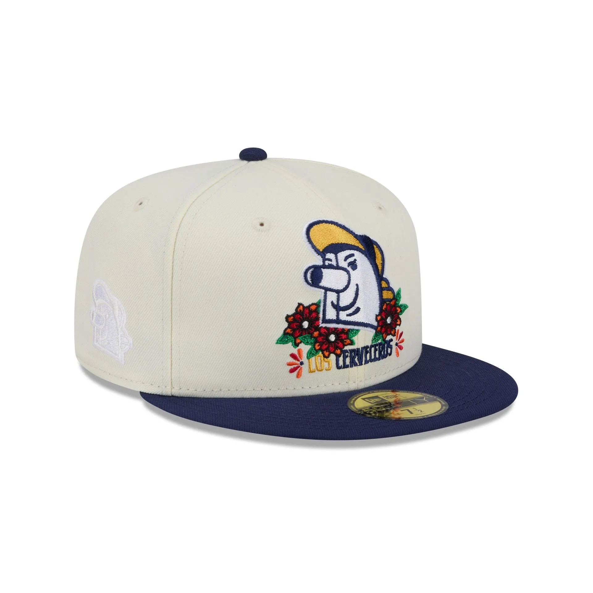 Milwaukee Brewers Day of the Dead Sugar Skull Mascot 59FIFTY Fitted Hat sold by New Era