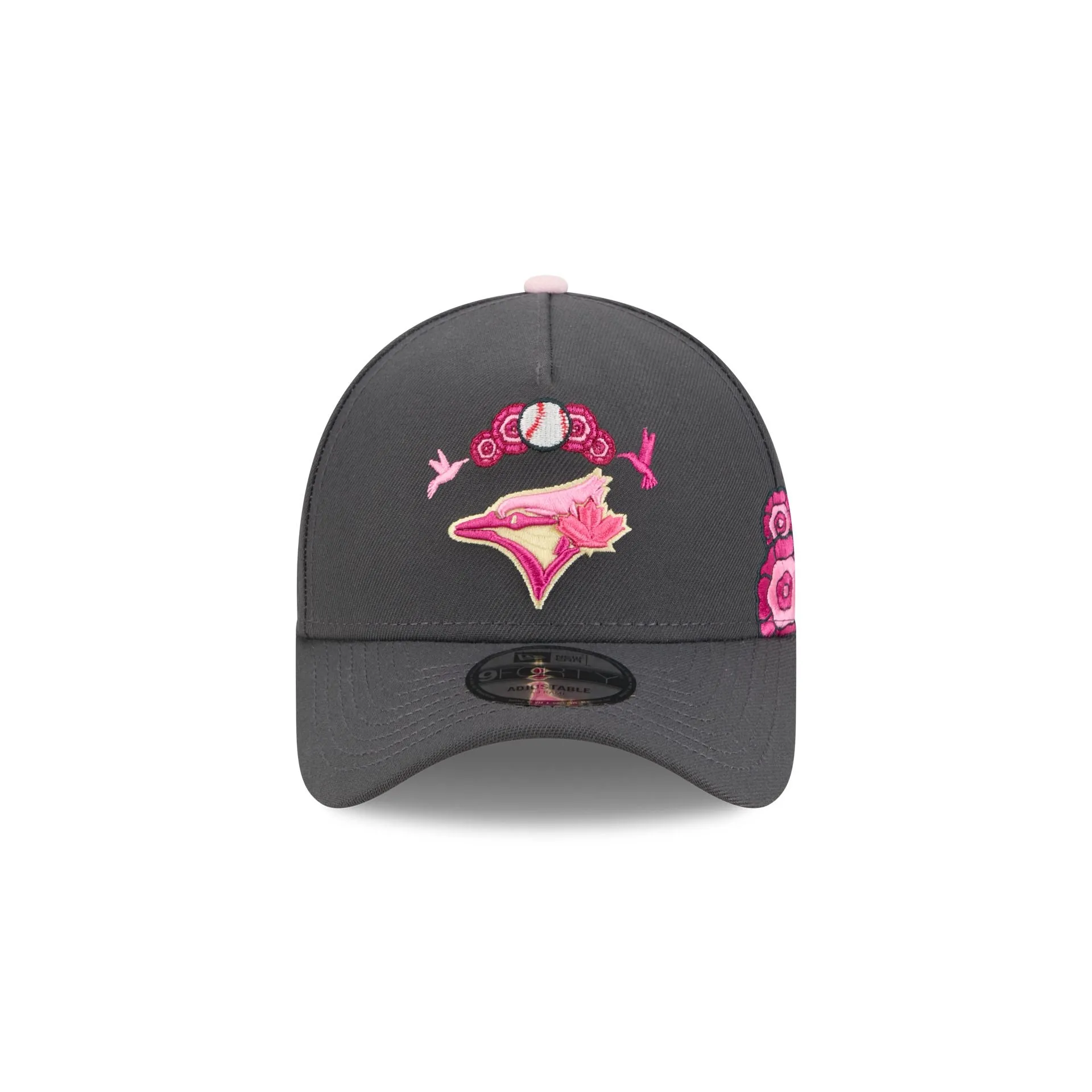 Toronto Blue Jays Day of the Dead Graphite 9FORTY A-Frame Snapback Hat sold by New Era product image thumbnail 2