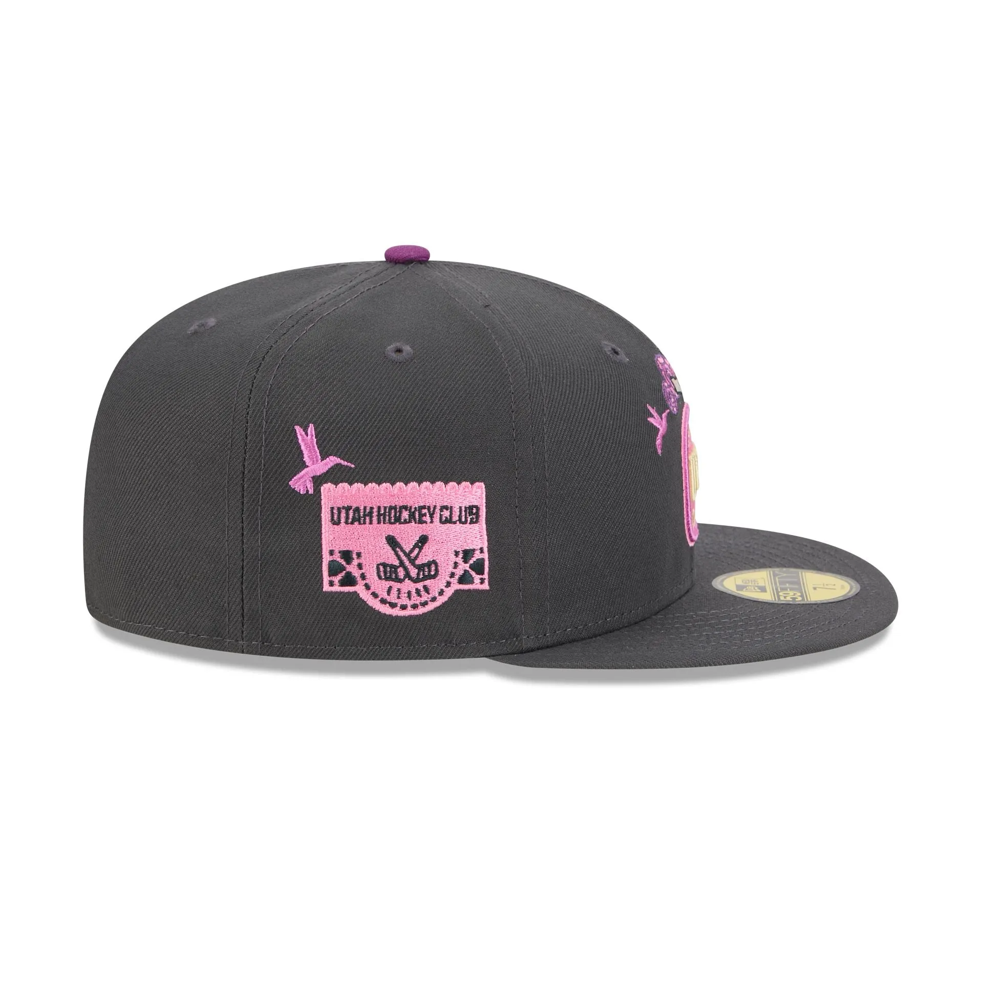Utah Hockey Club Day of the Dead Graphite 59FIFTY Fitted Hat sold by New Era product image thumbnail 4
