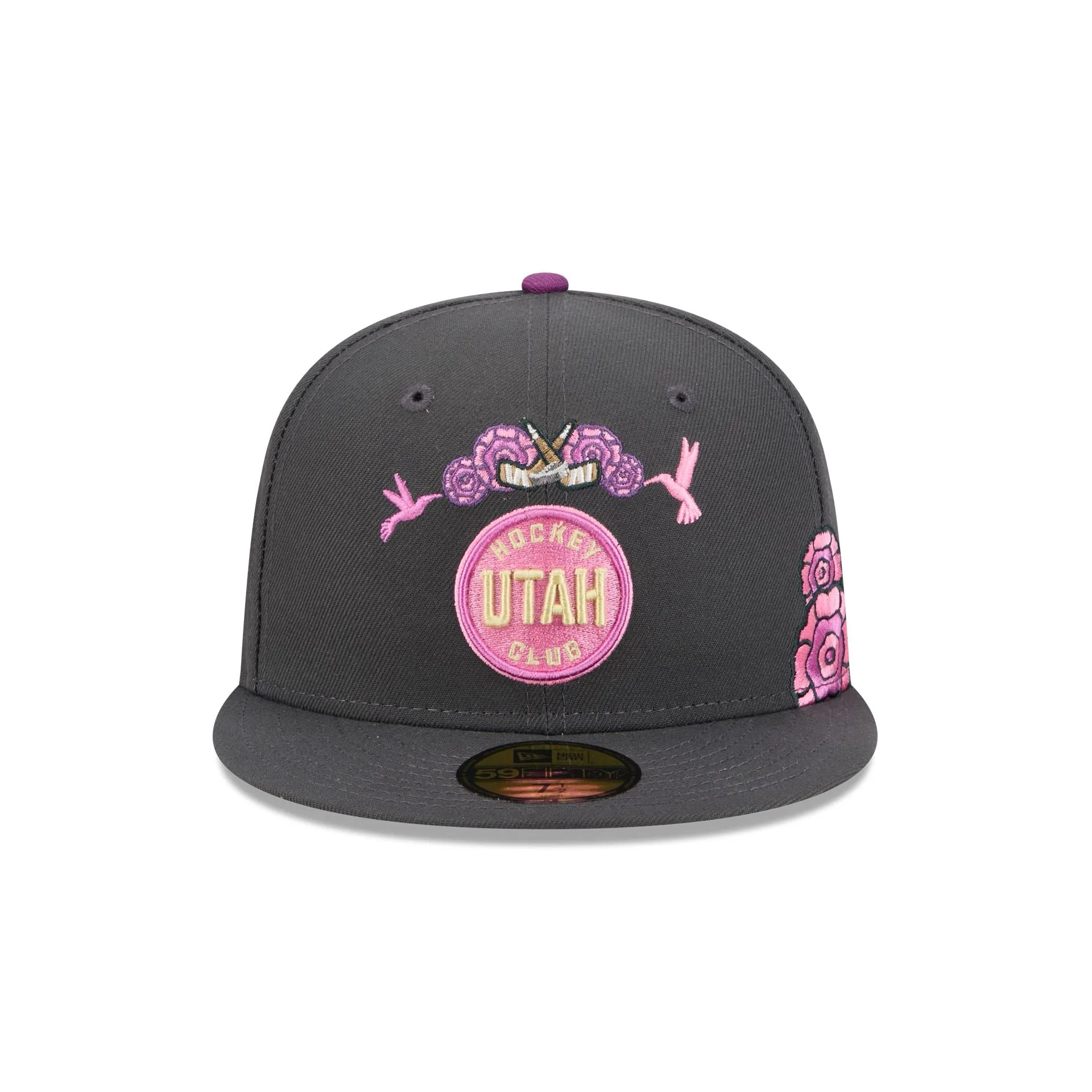 Utah Hockey Club Day of the Dead Graphite 59FIFTY Fitted Hat sold by New Era product image thumbnail 2