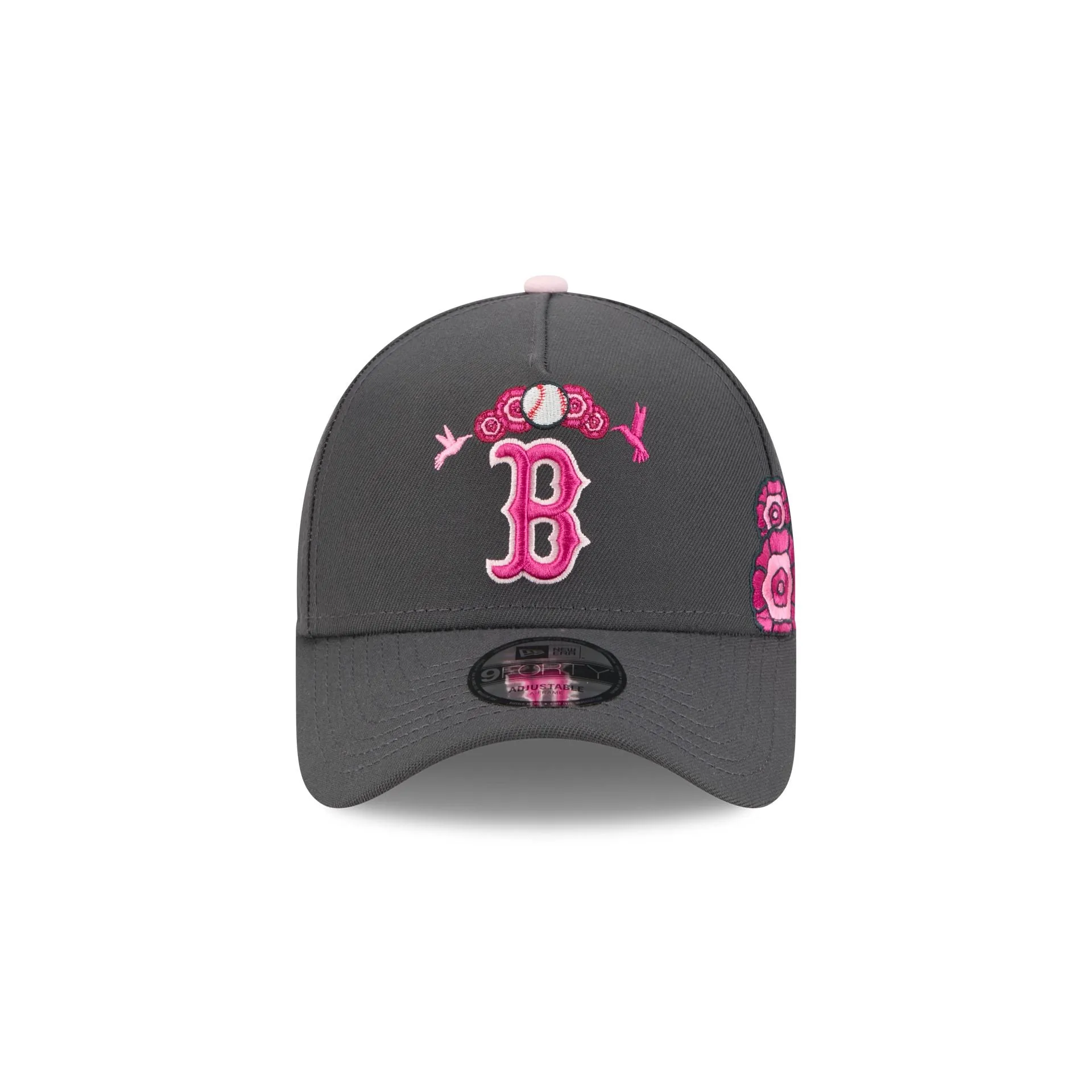Boston Red Sox Day of the Dead Graphite 9FORTY A-Frame Snapback Hat sold by New Era product image thumbnail 2