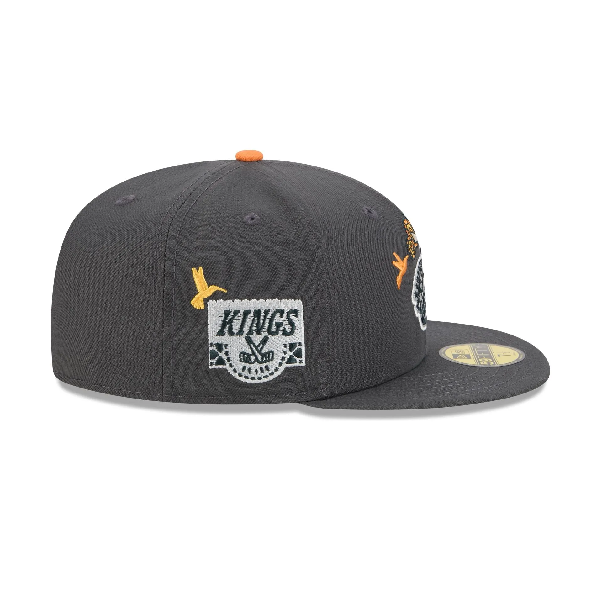 Los Angeles Kings Day of the Dead Graphite 59FIFTY Fitted Hat sold by New Era product image thumbnail 4