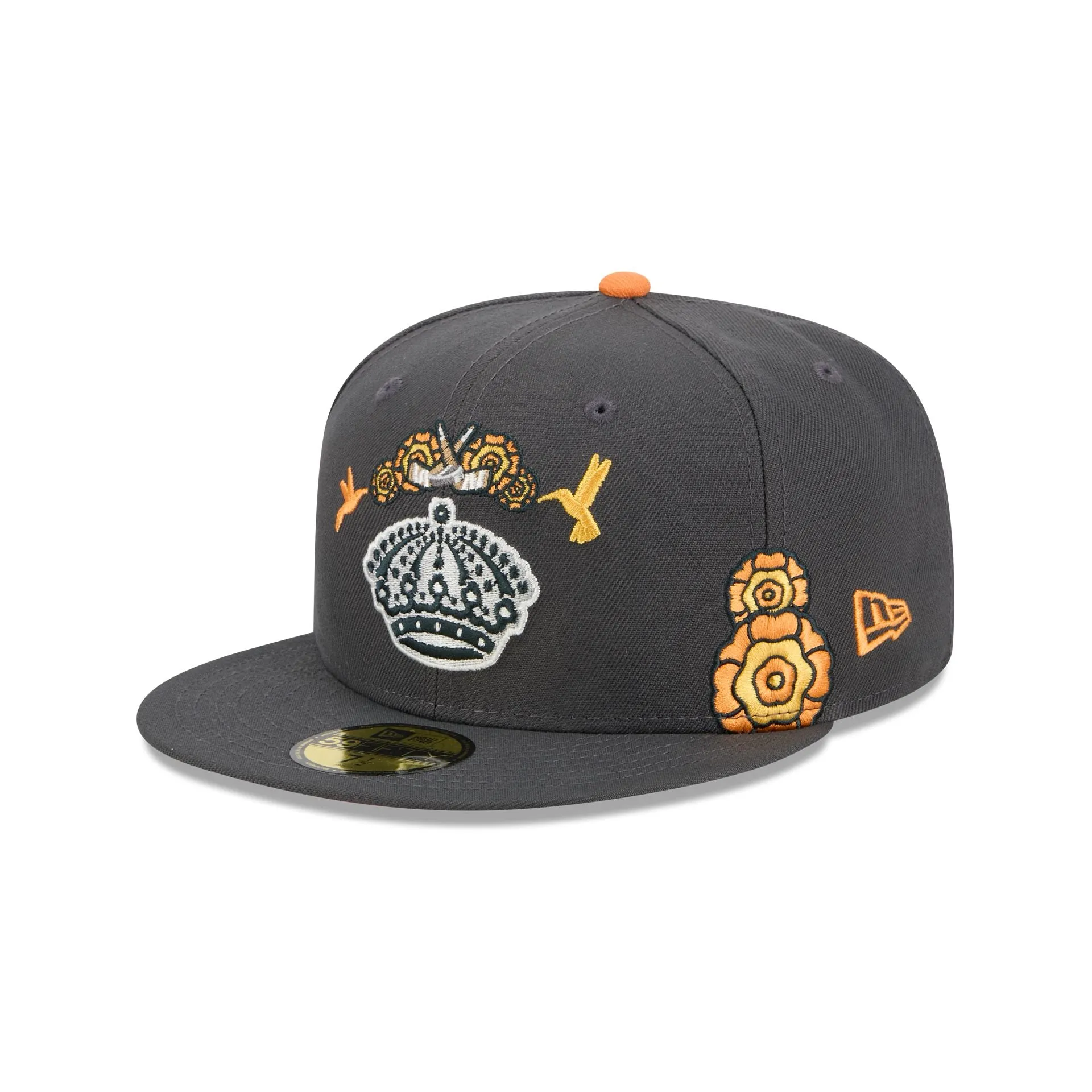 Los Angeles Kings Day of the Dead Graphite 59FIFTY Fitted Hat sold by New Era product image thumbnail 3