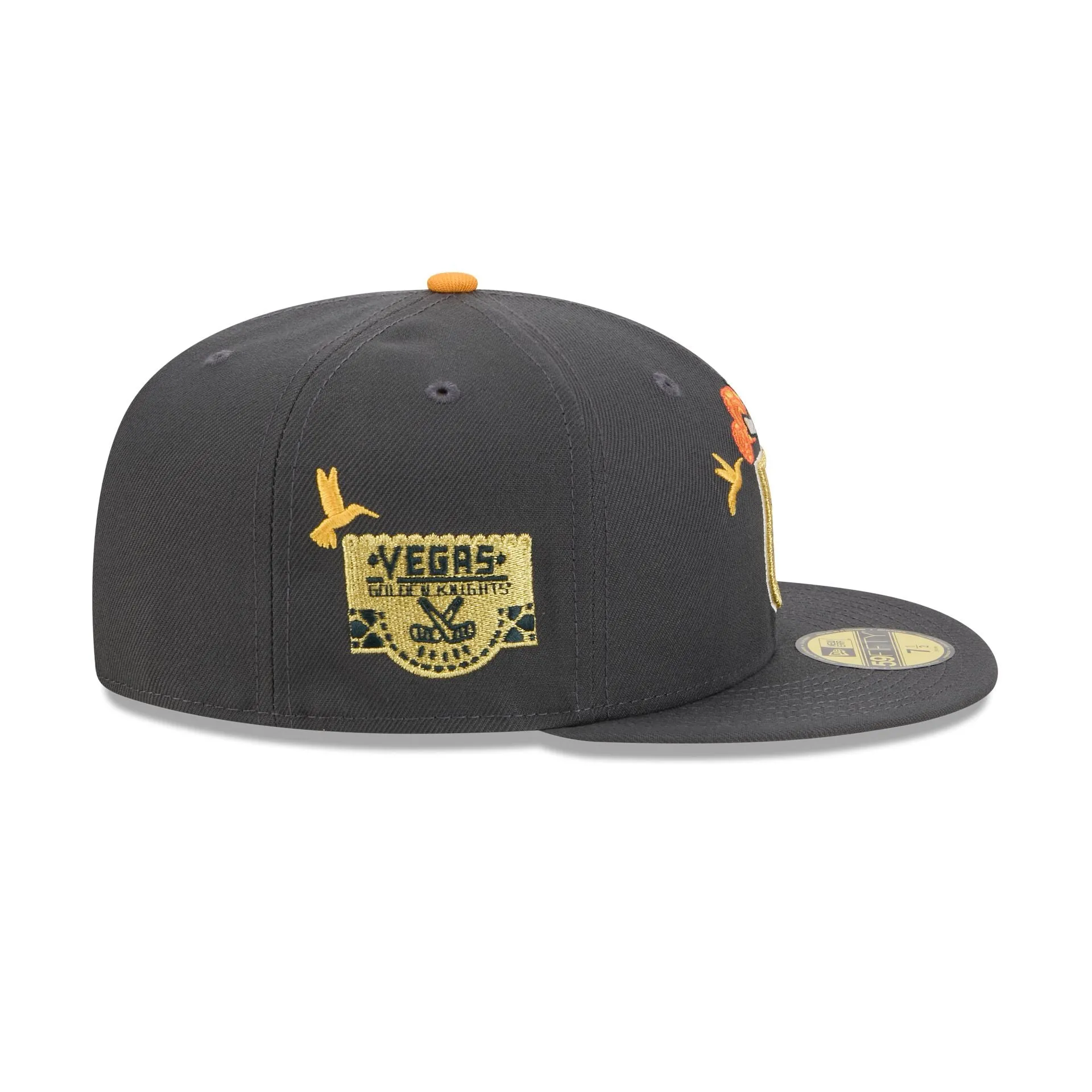 Vegas Golden Knights Day of the Dead Graphite 59FIFTY Fitted Hat sold by New Era product image thumbnail 4