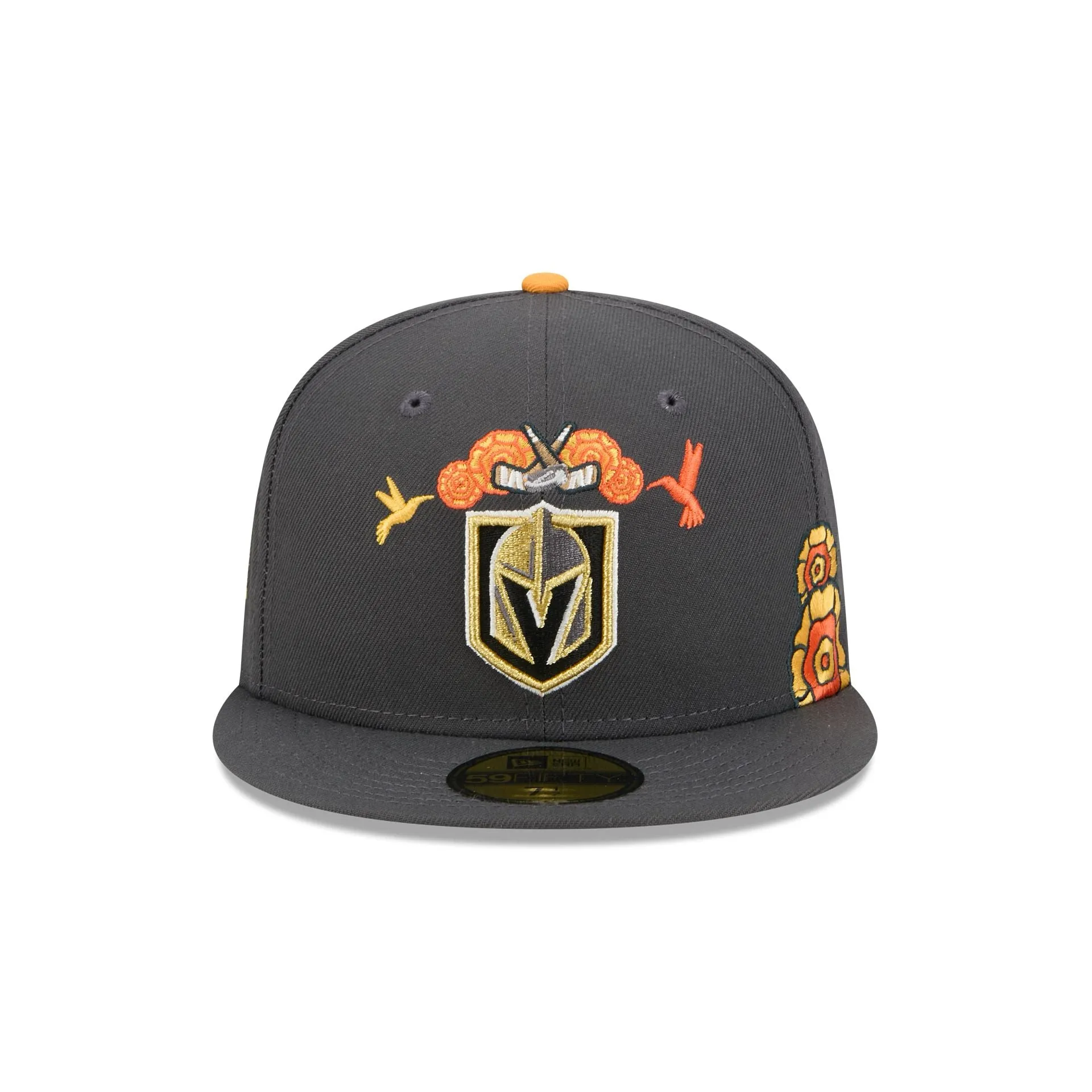 Vegas Golden Knights Day of the Dead Graphite 59FIFTY Fitted Hat sold by New Era product image thumbnail 2
