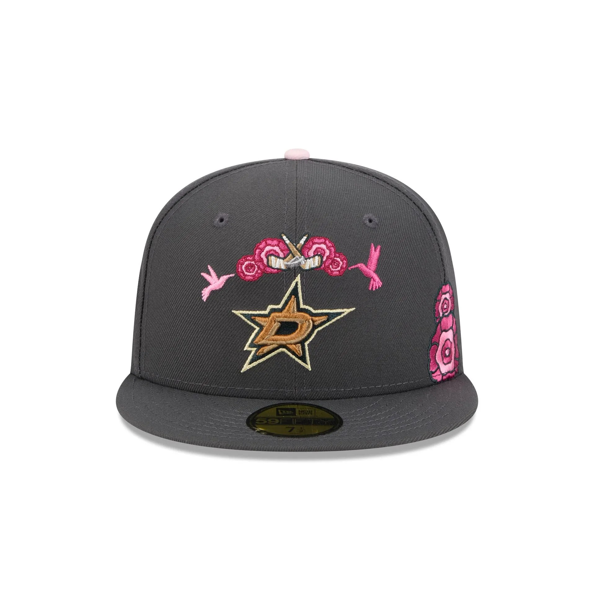 Dallas Stars Day of the Dead Graphite 59FIFTY Fitted Hat sold by New Era product image thumbnail 2