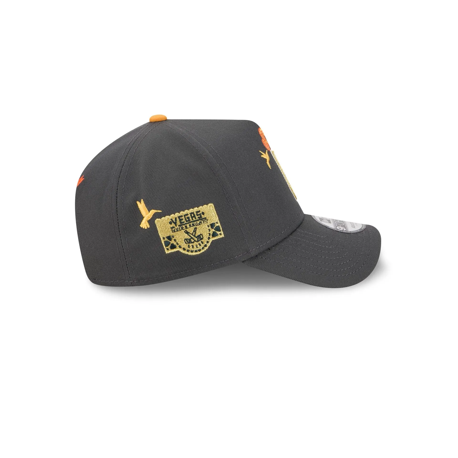 Vegas Golden Knights Day of the Dead Graphite 9FORTY A-Frame Snapback Hat sold by New Era product image thumbnail 4