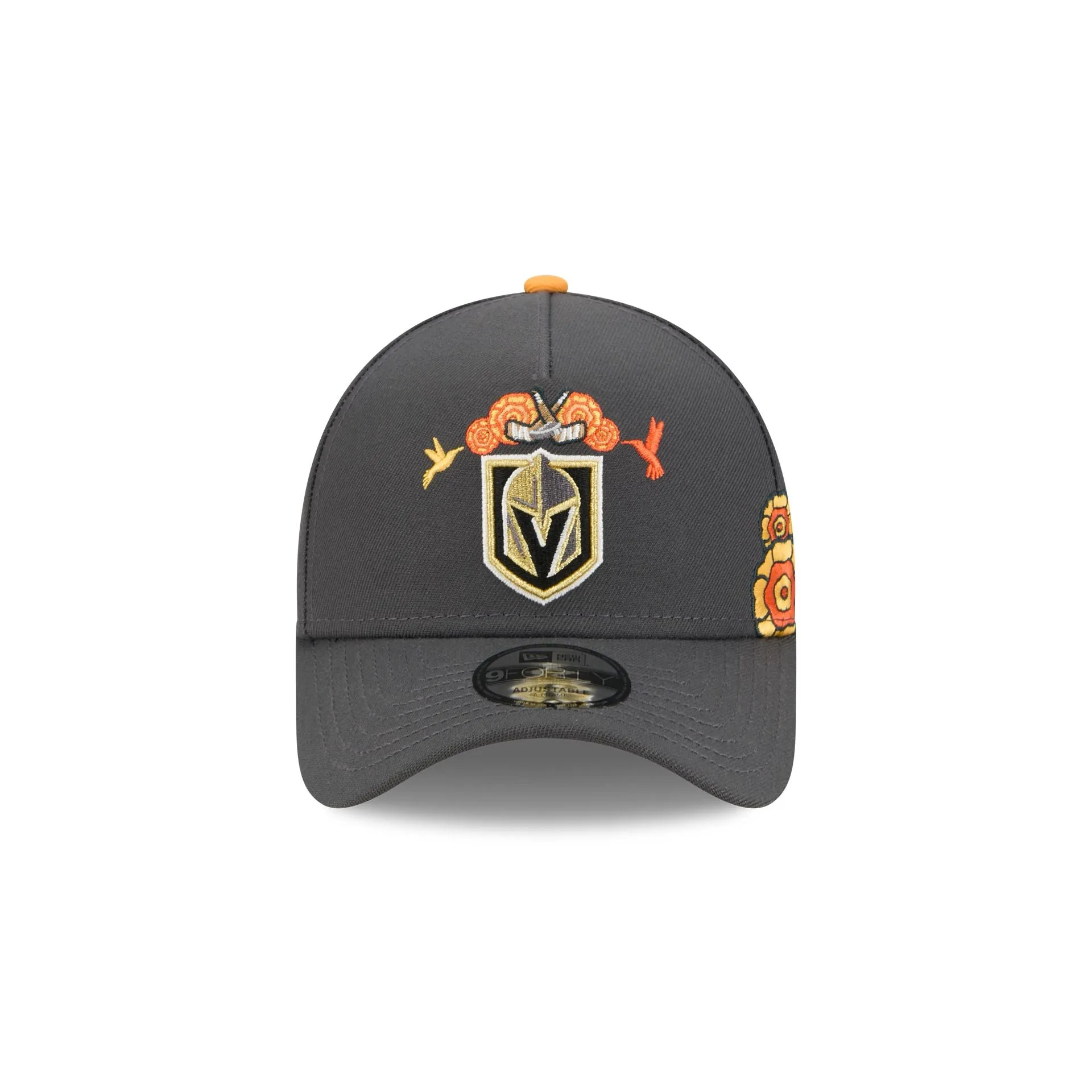 Vegas Golden Knights Day of the Dead Graphite 9FORTY A-Frame Snapback Hat sold by New Era product image thumbnail 2