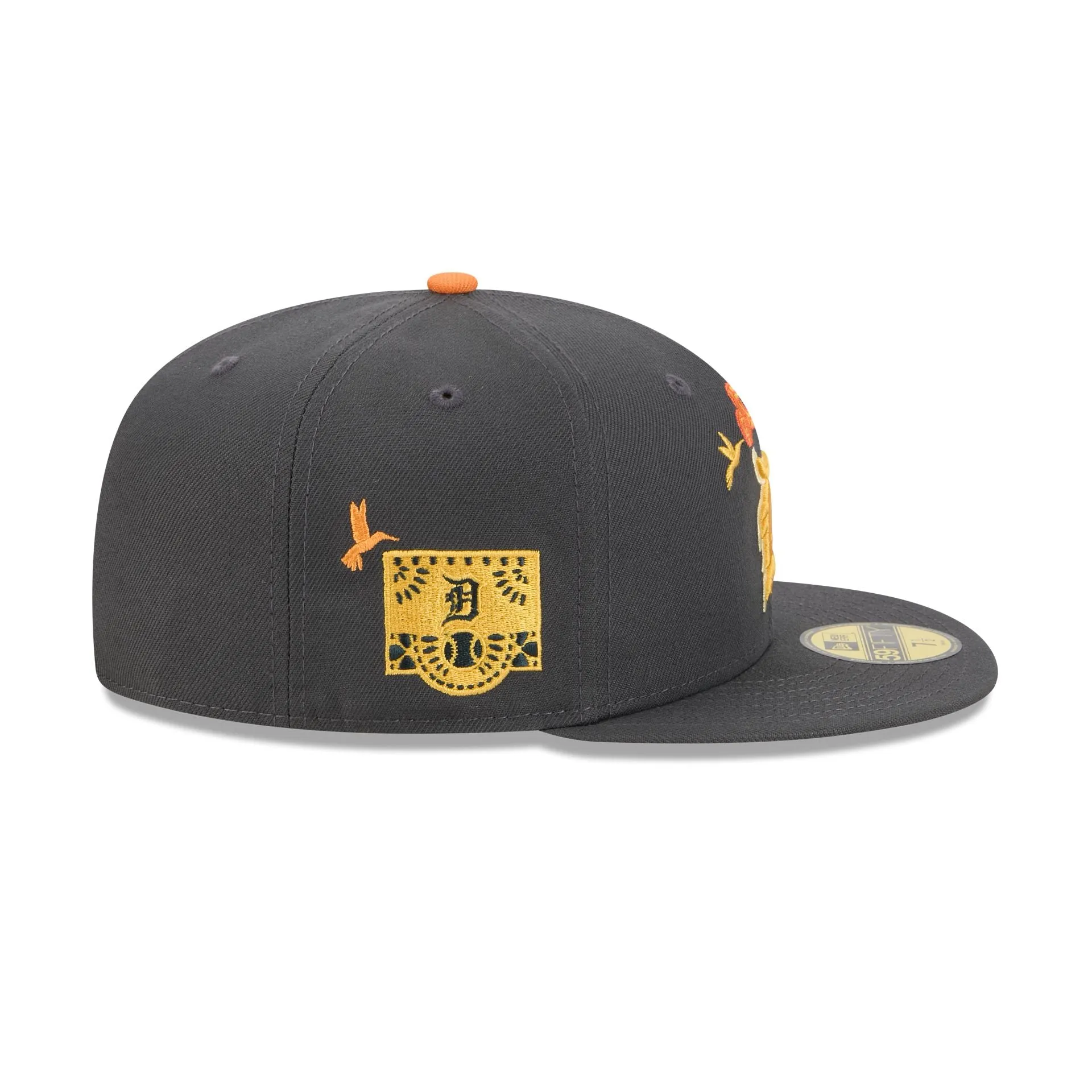 Detroit Tigers Day of the Dead Graphite 59FIFTY Fitted Hat sold by New Era product image thumbnail 4