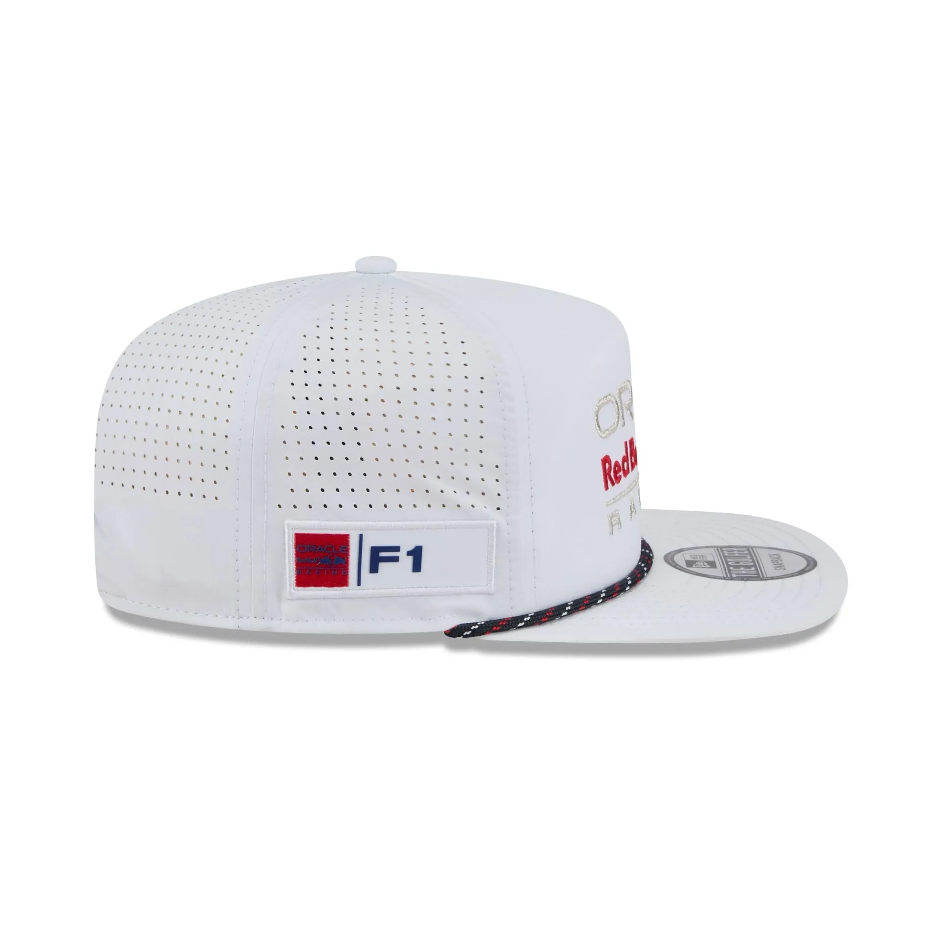 Oracle Red Bull Racing Optic White Performance Rope Golfer Hat sold by New Era product image thumbnail 4