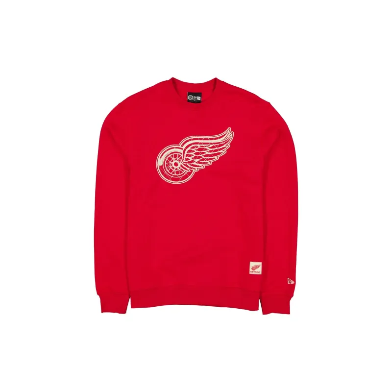 Detroit Red Wings Quilted Crewneck sold by New Era