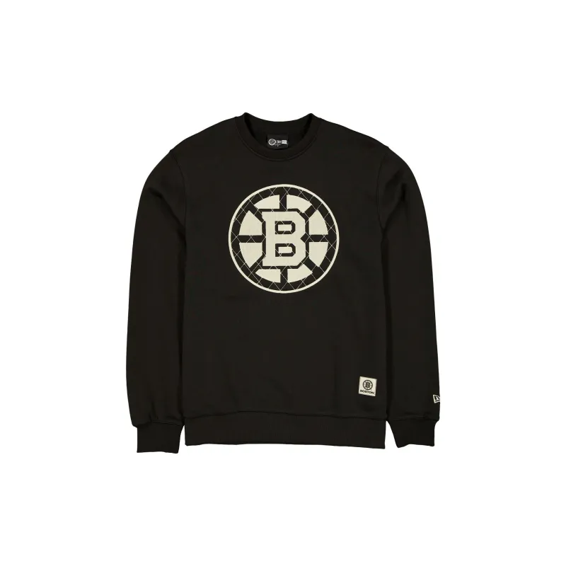 Boston Bruins Quilted Crewneck sold by New Era