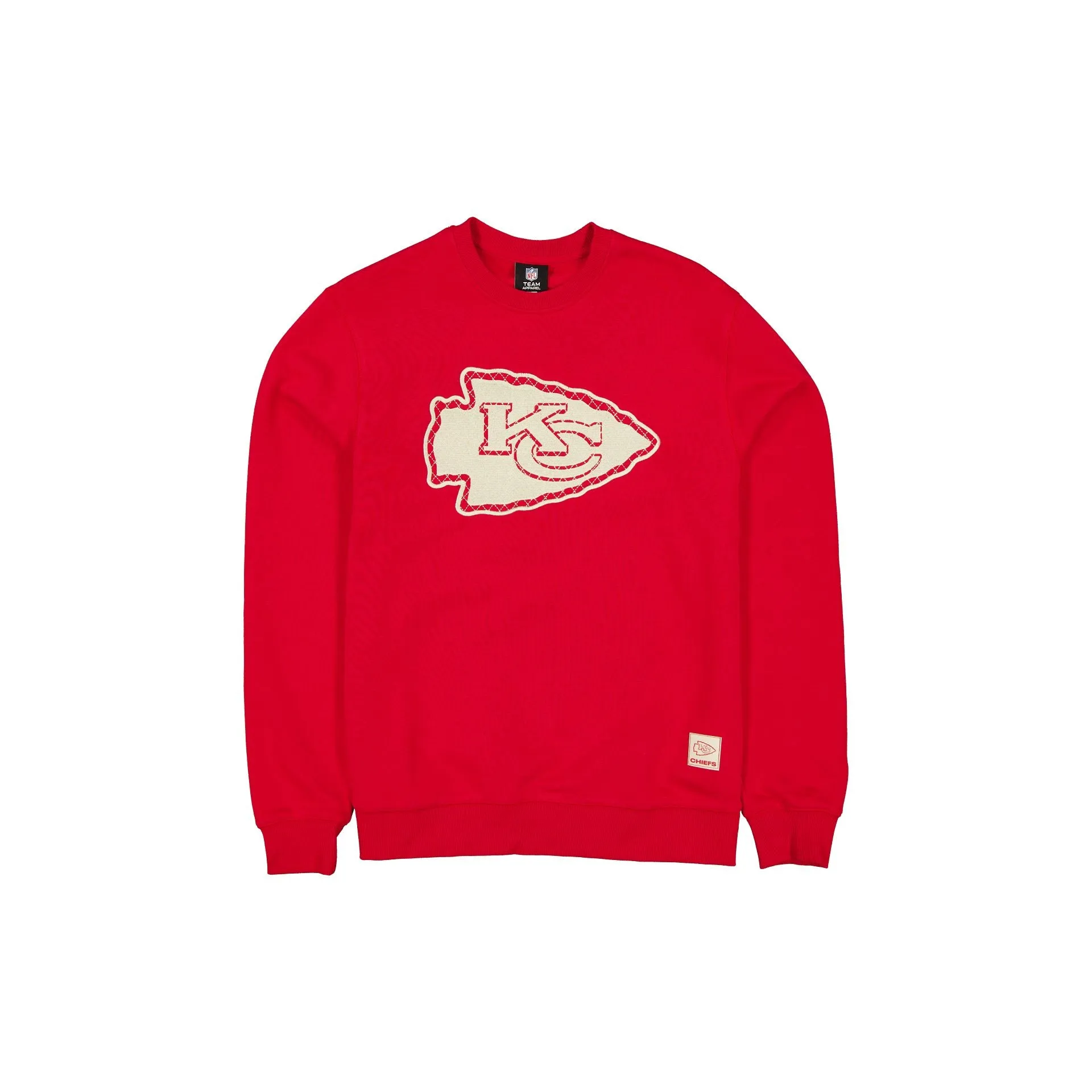 Kansas City Chiefs Quilted Crewneck sold by New Era