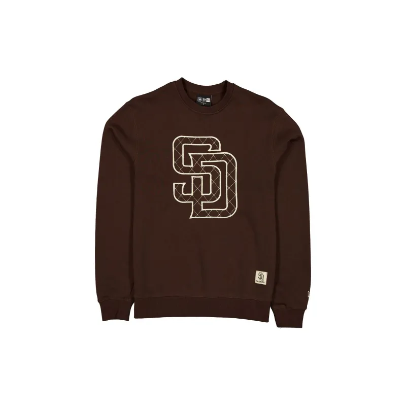 San Diego Padres Quilted Crewneck sold by New Era
