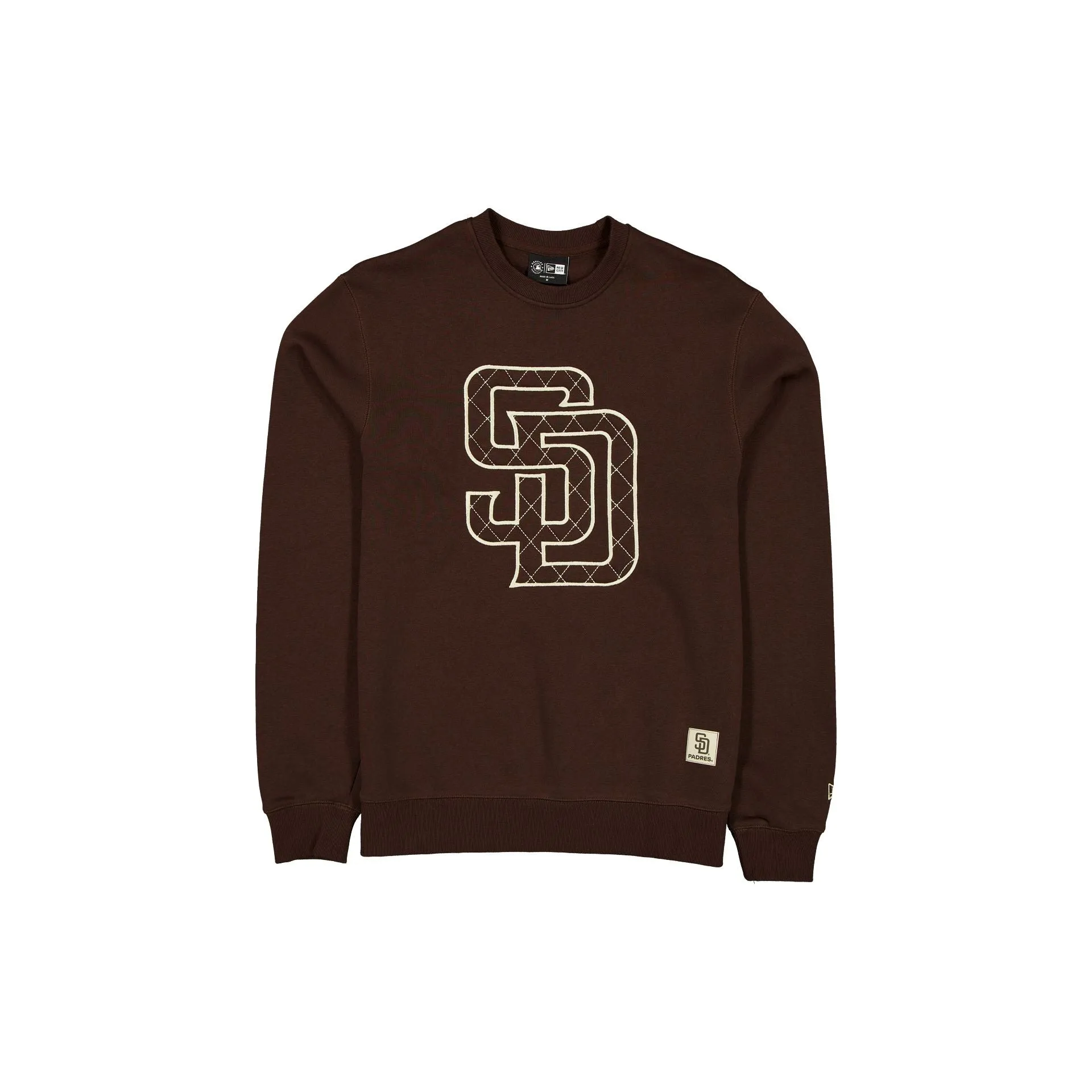 San Diego Padres Quilted Crewneck sold by New Era