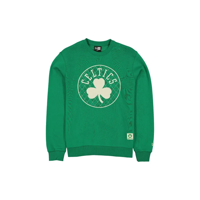 Boston Celtics Quilted Crewneck sold by New Era