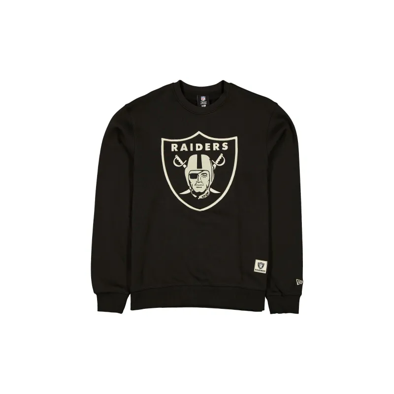 Las Vegas Raiders Quilted Crewneck sold by New Era