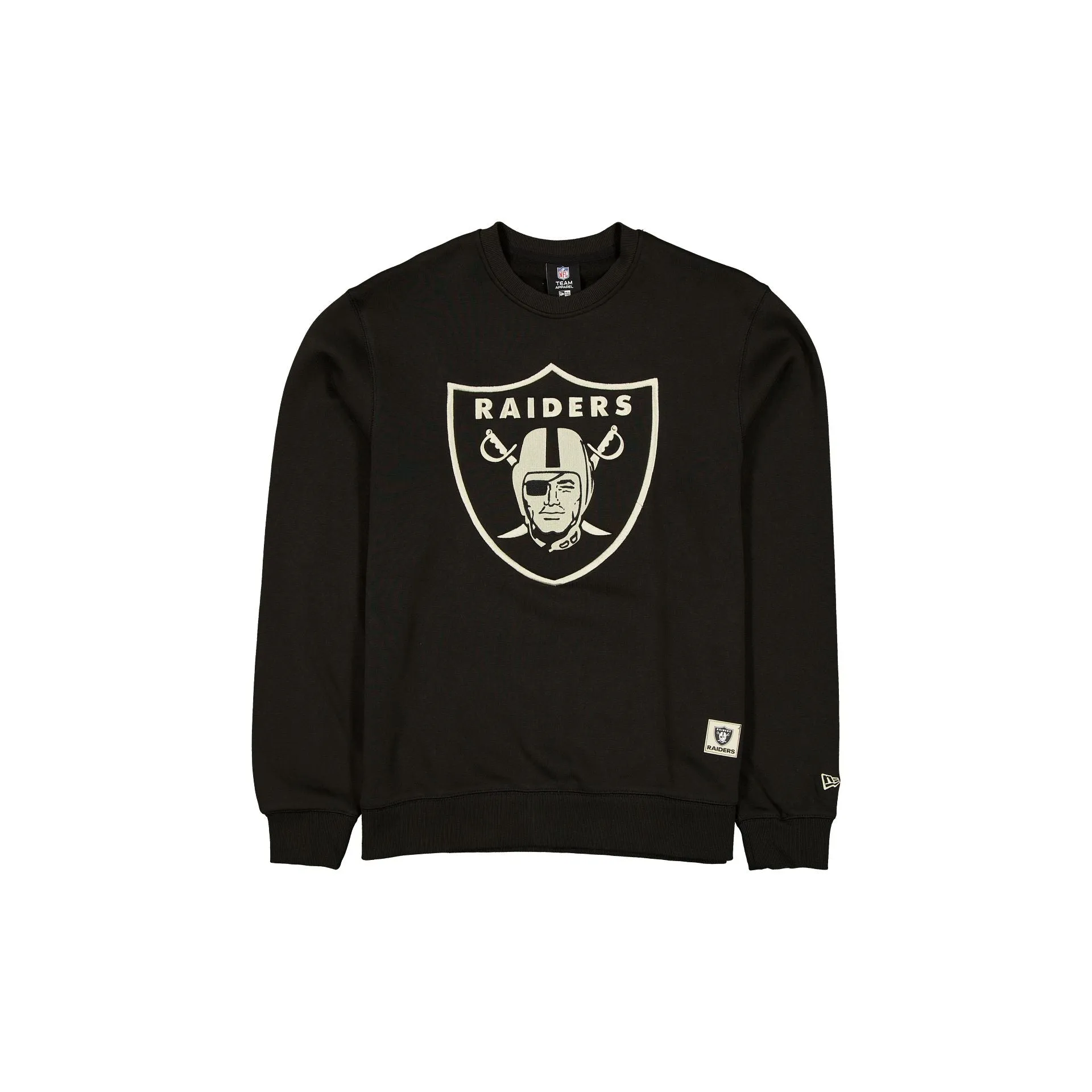 Las Vegas Raiders Quilted Crewneck sold by New Era