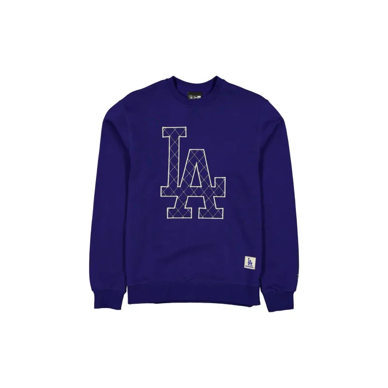 Los Angeles Dodgers Quilted Crewneck sold by New Era