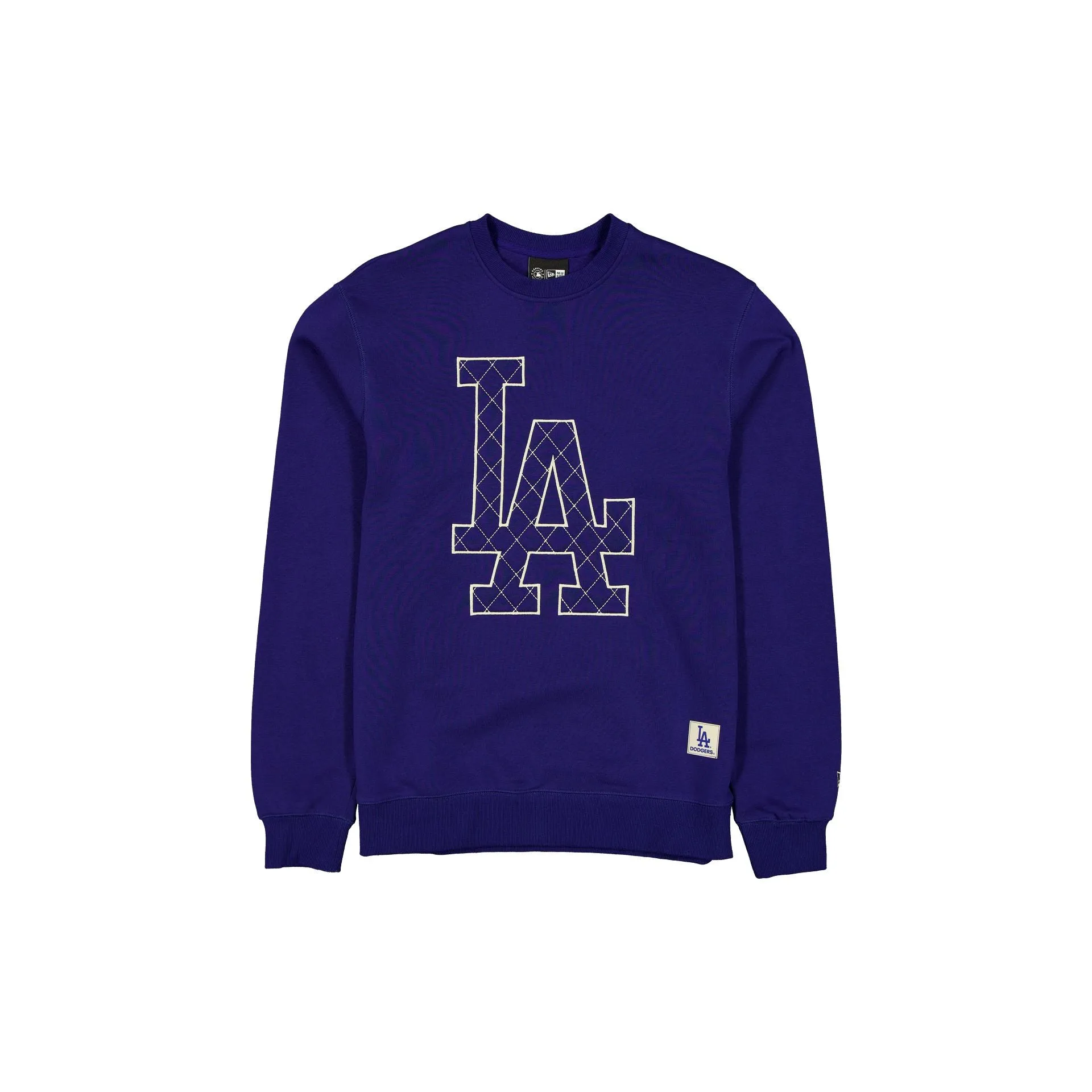 Los Angeles Dodgers Quilted Crewneck sold by New Era
