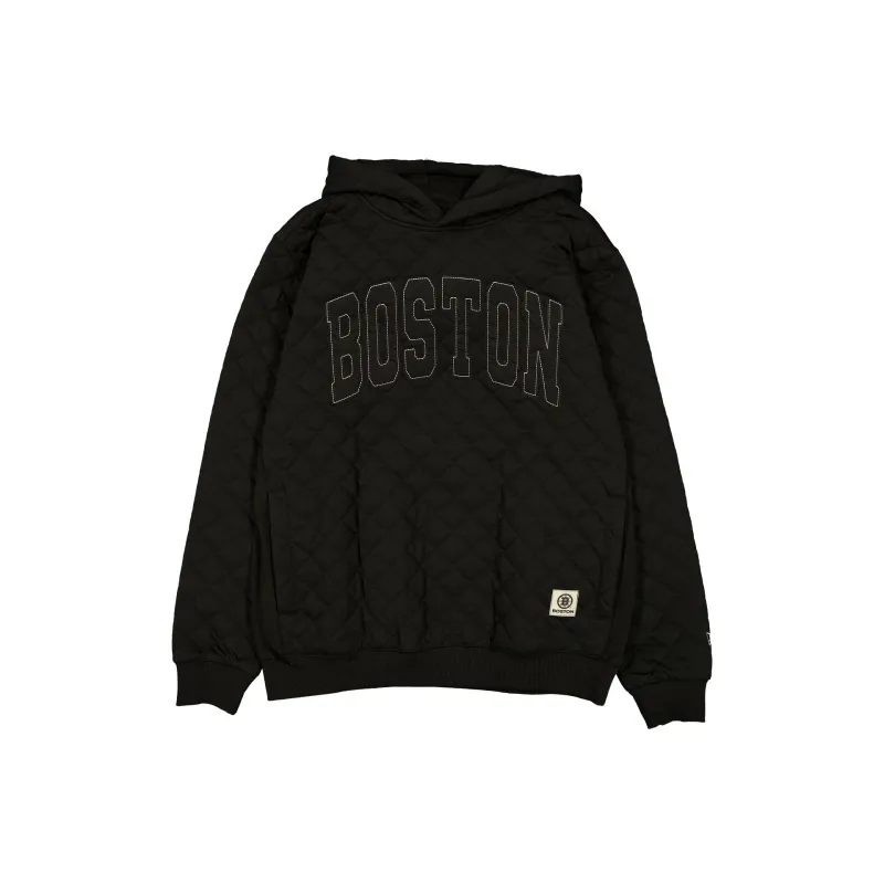 Boston Bruins Quilted Hoodie sold by New Era