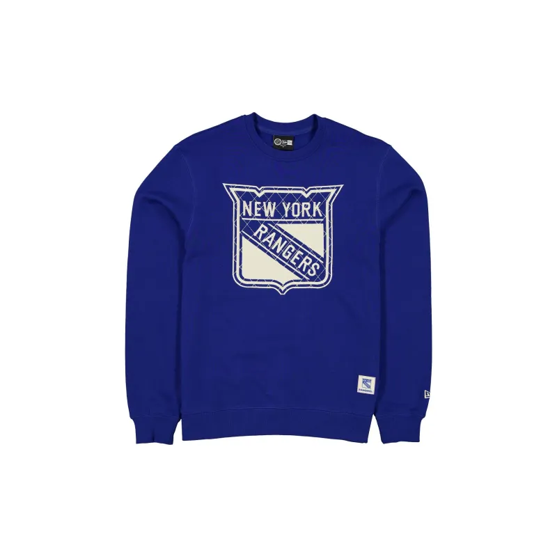 New York Rangers Quilted Crewneck sold by New Era