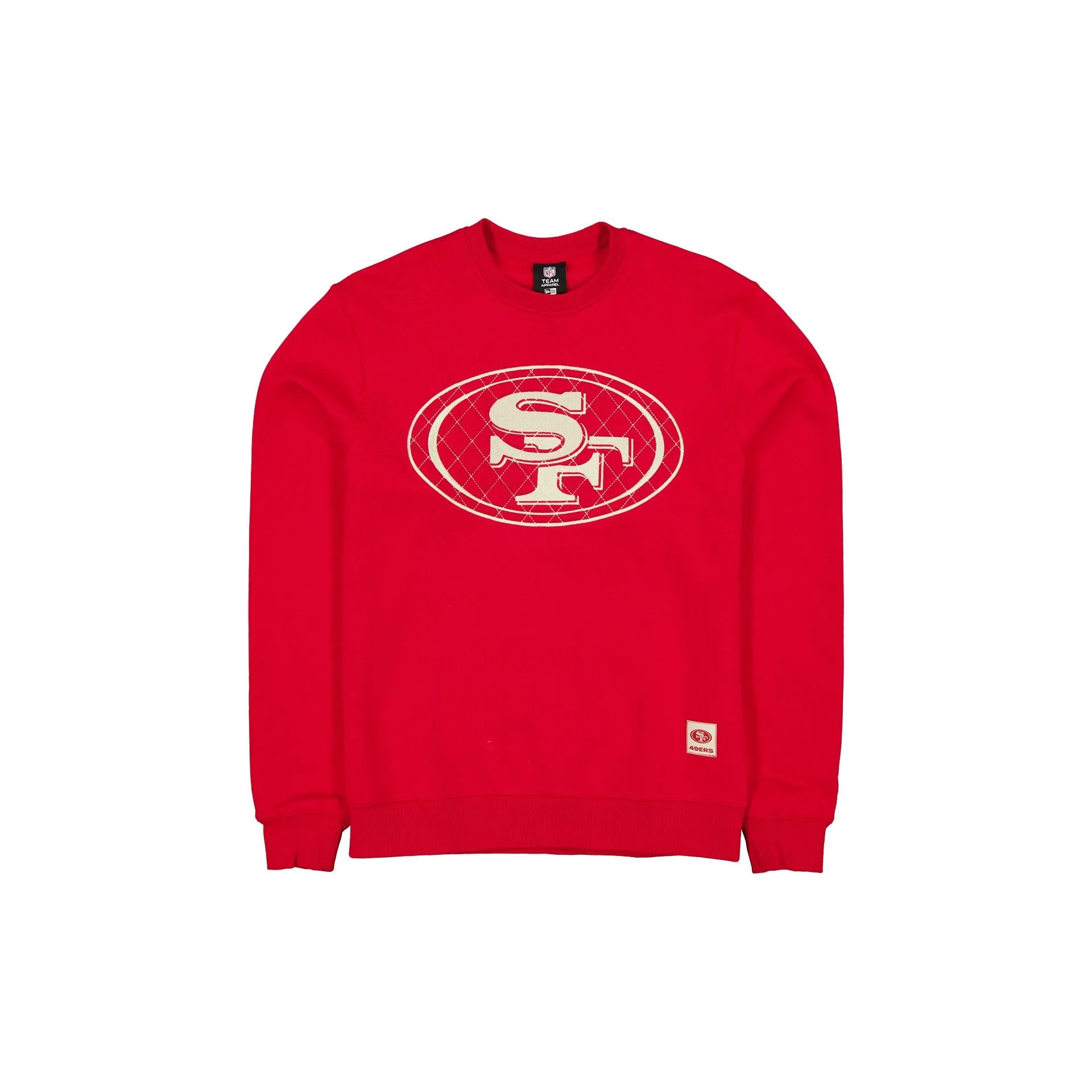 San Francisco 49ers Quilted Crewneck sold by New Era