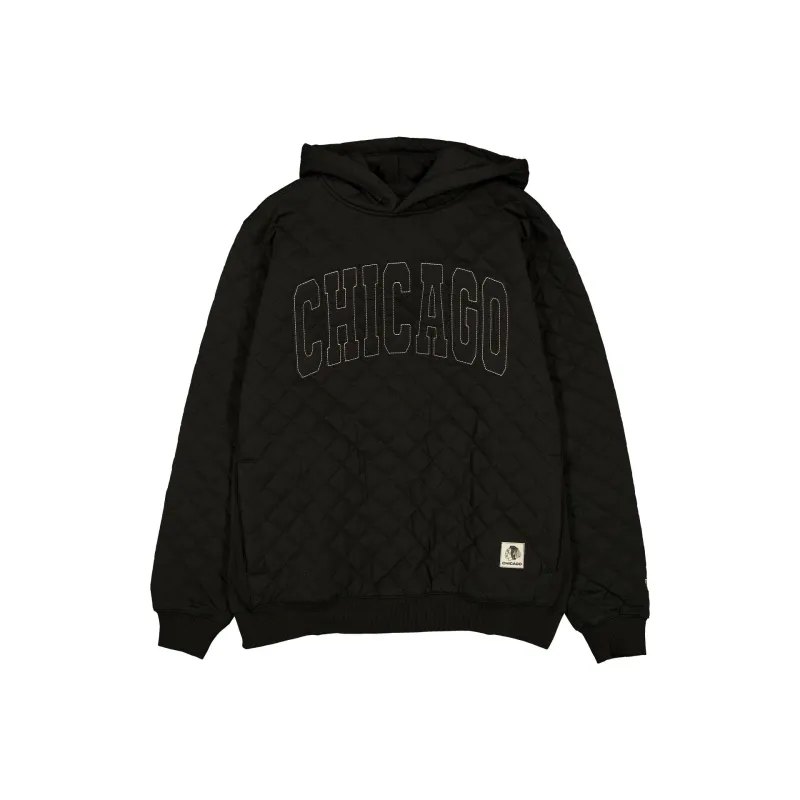 Chicago Blackhawks Quilted Hoodie sold by New Era