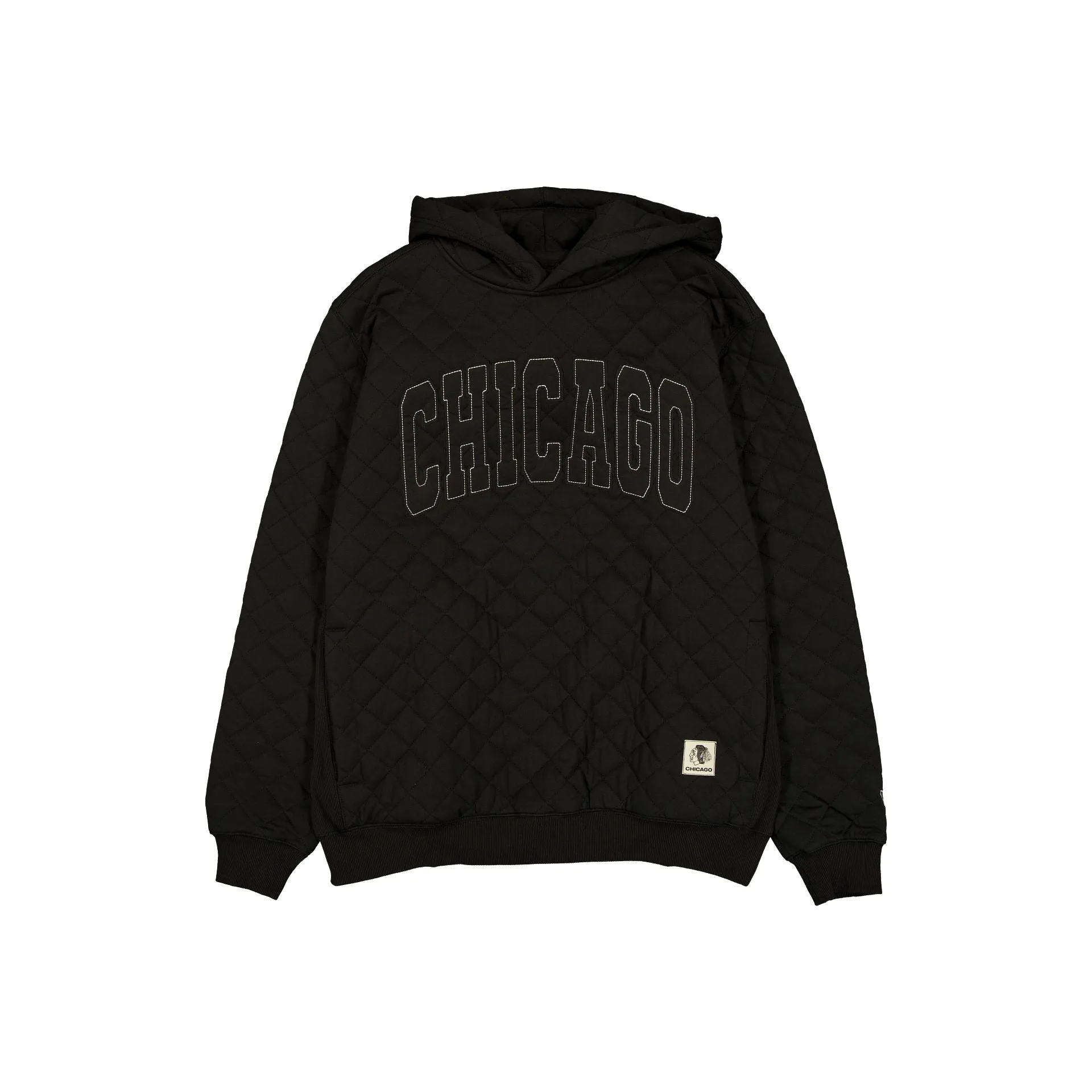 Chicago Blackhawks Quilted Hoodie sold by New Era