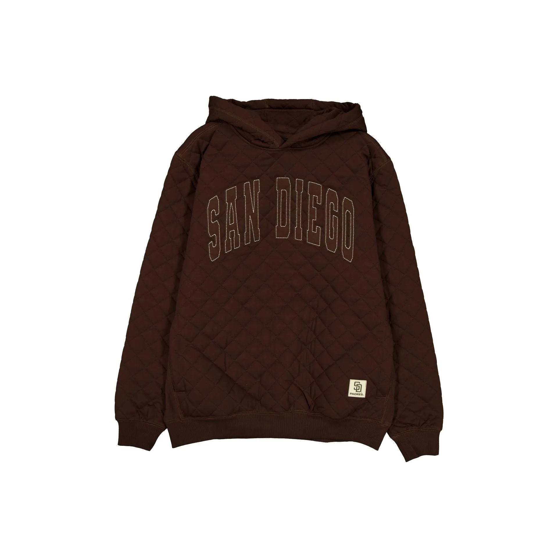 San Diego Padres Quilted Hoodie sold by New Era