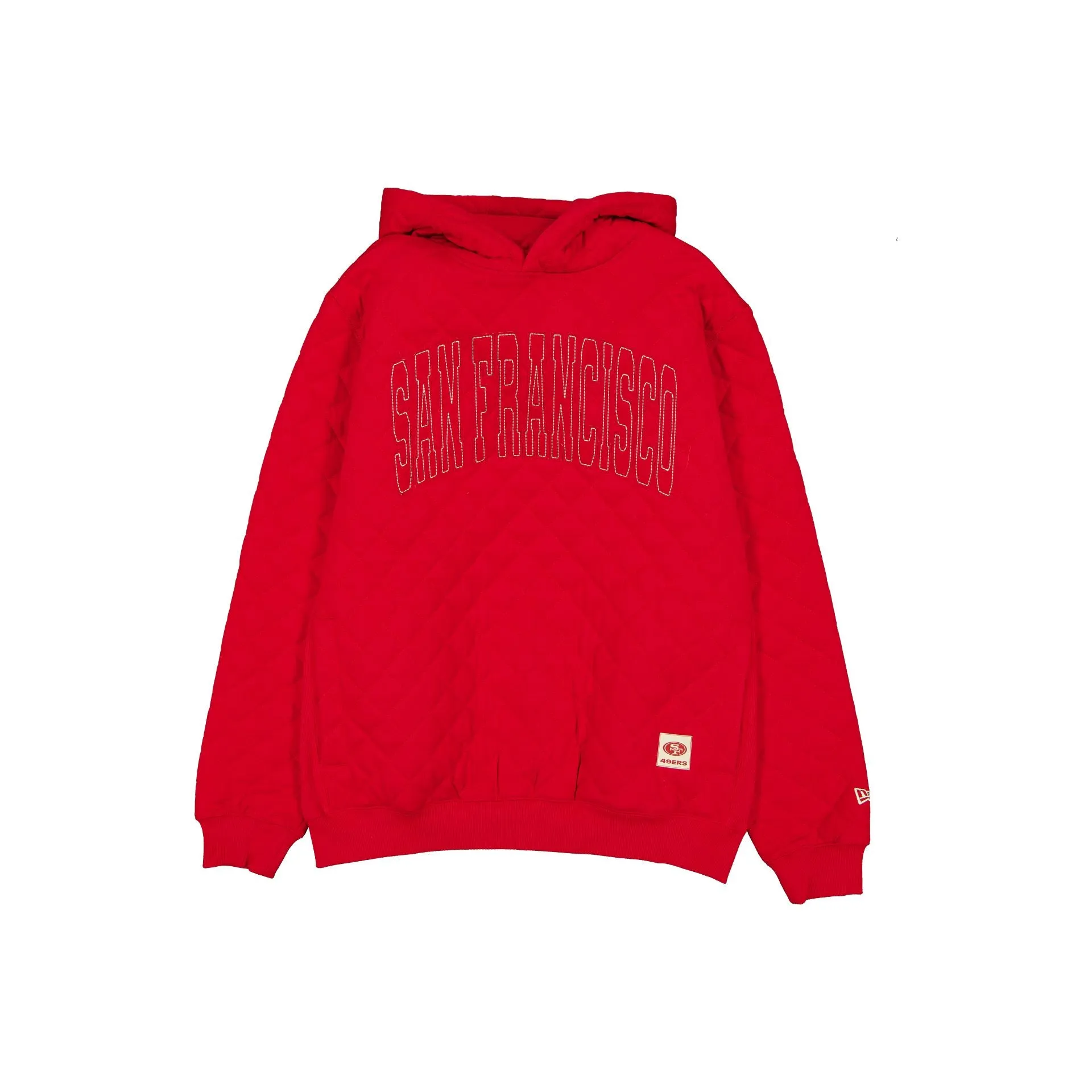 San Francisco 49ers Quilted Hoodie sold by New Era