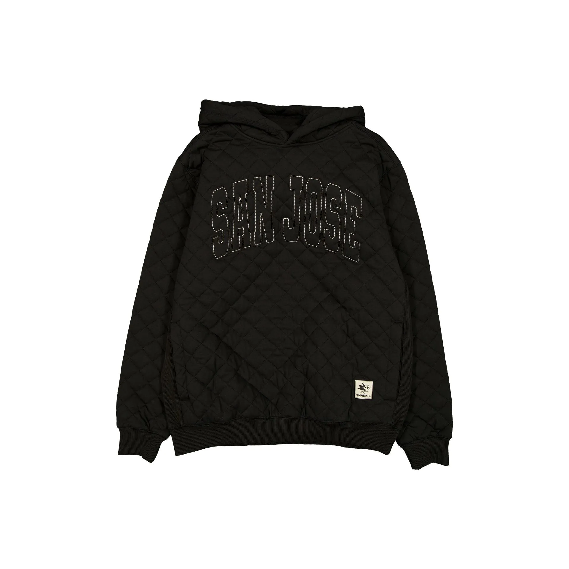 San Jose Sharks Quilted Hoodie sold by New Era