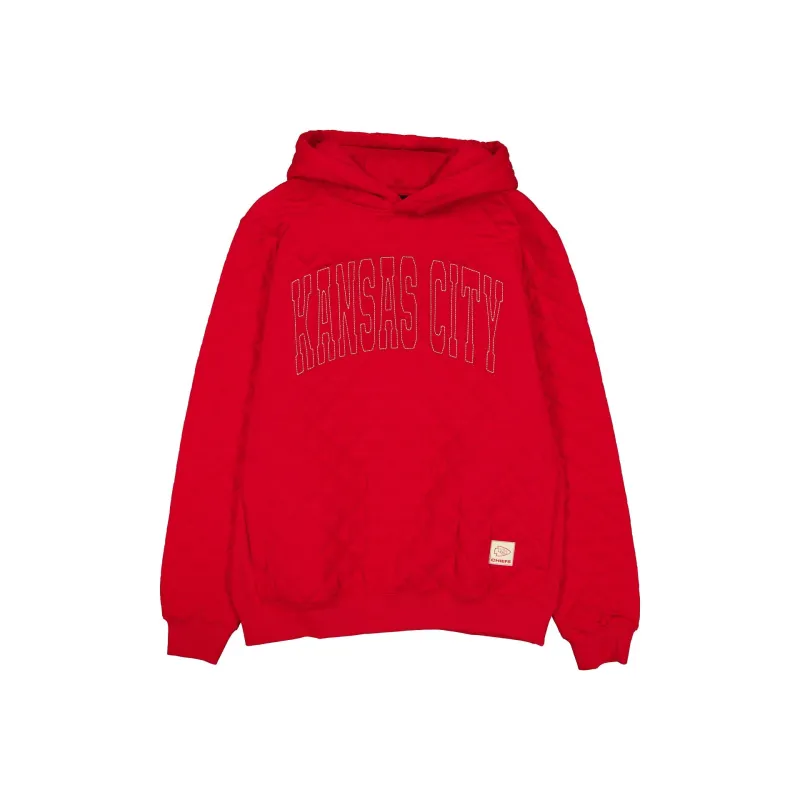 Kansas City Chiefs Quilted Hoodie sold by New Era