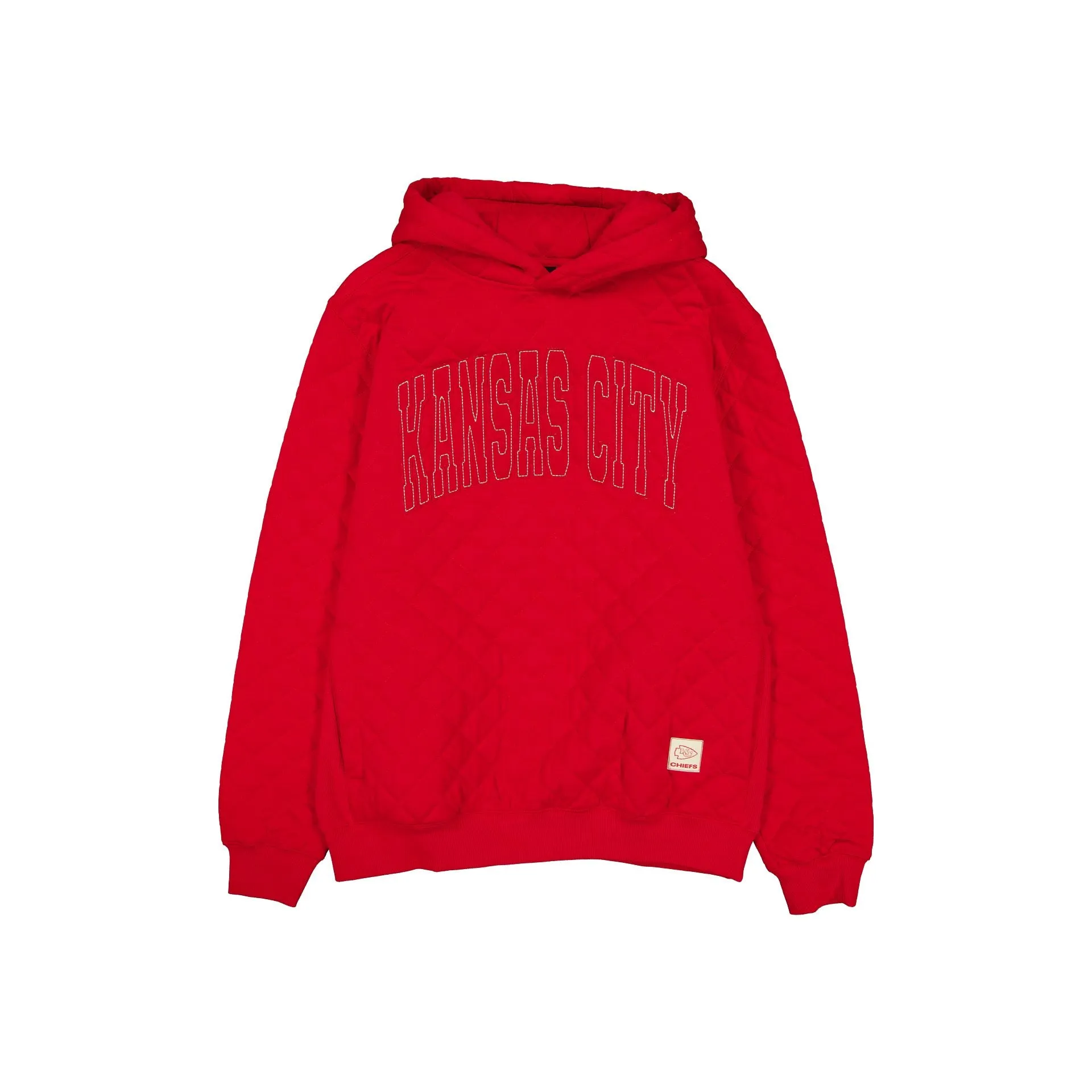 Kansas City Chiefs Quilted Hoodie sold by New Era