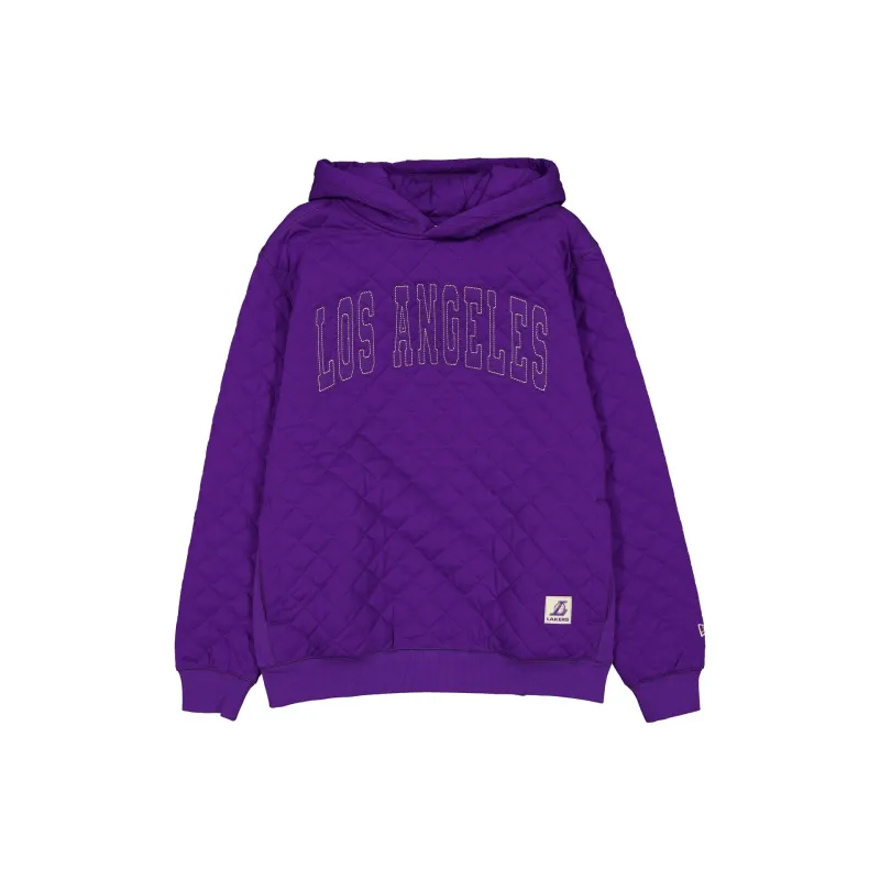 Los Angeles Lakers Quilted Hoodie sold by New Era