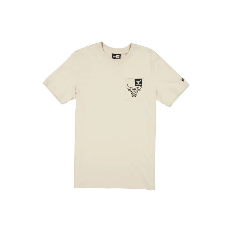 Chicago Bulls Quilted Stone Pocket T-Shirt sold by New Era
