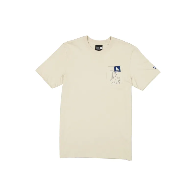 Los Angeles Dodgers Quilted Stone Pocket T-Shirt sold by New Era