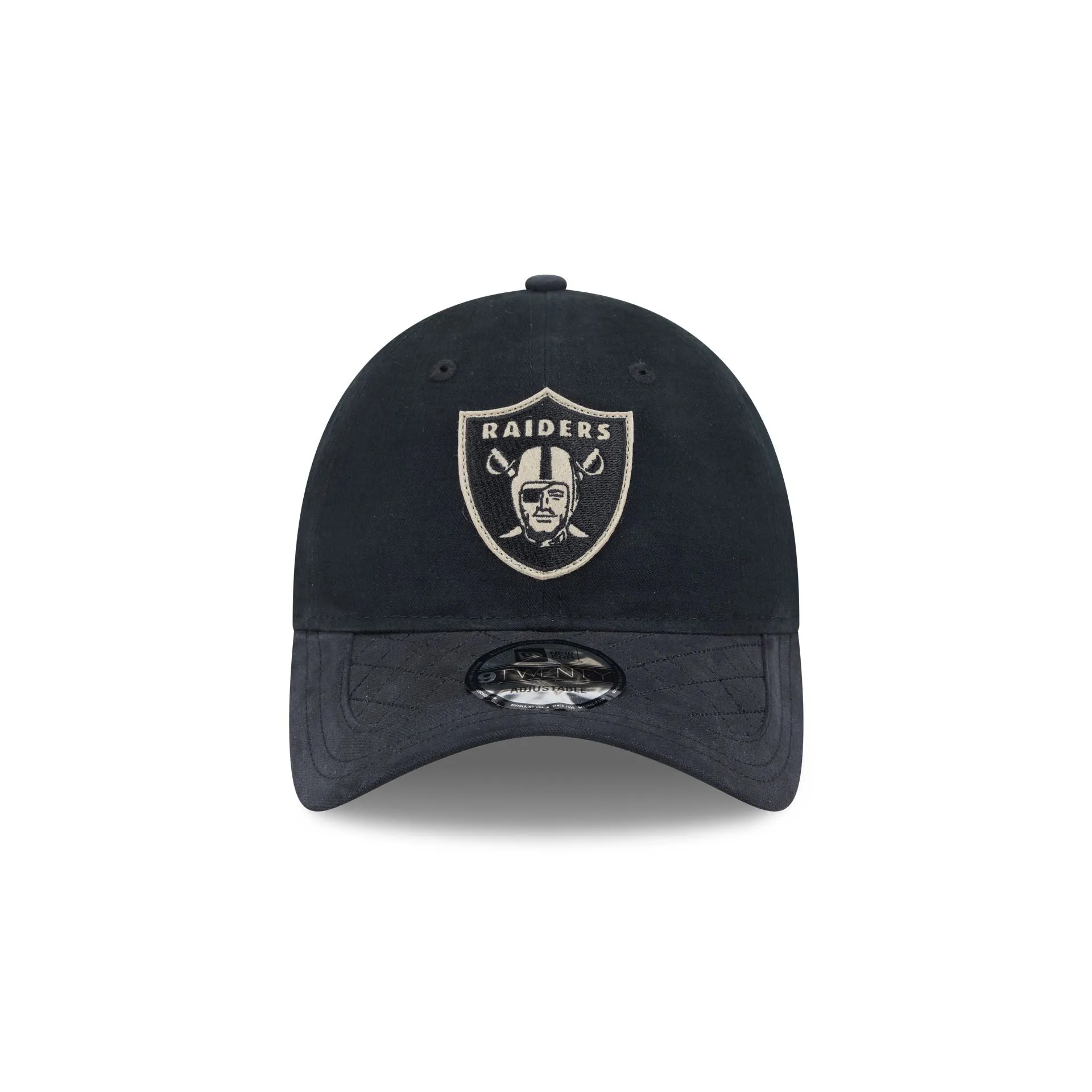 Las Vegas Raiders Quilted 9TWENTY Adjustable Hat sold by New Era product image thumbnail 2
