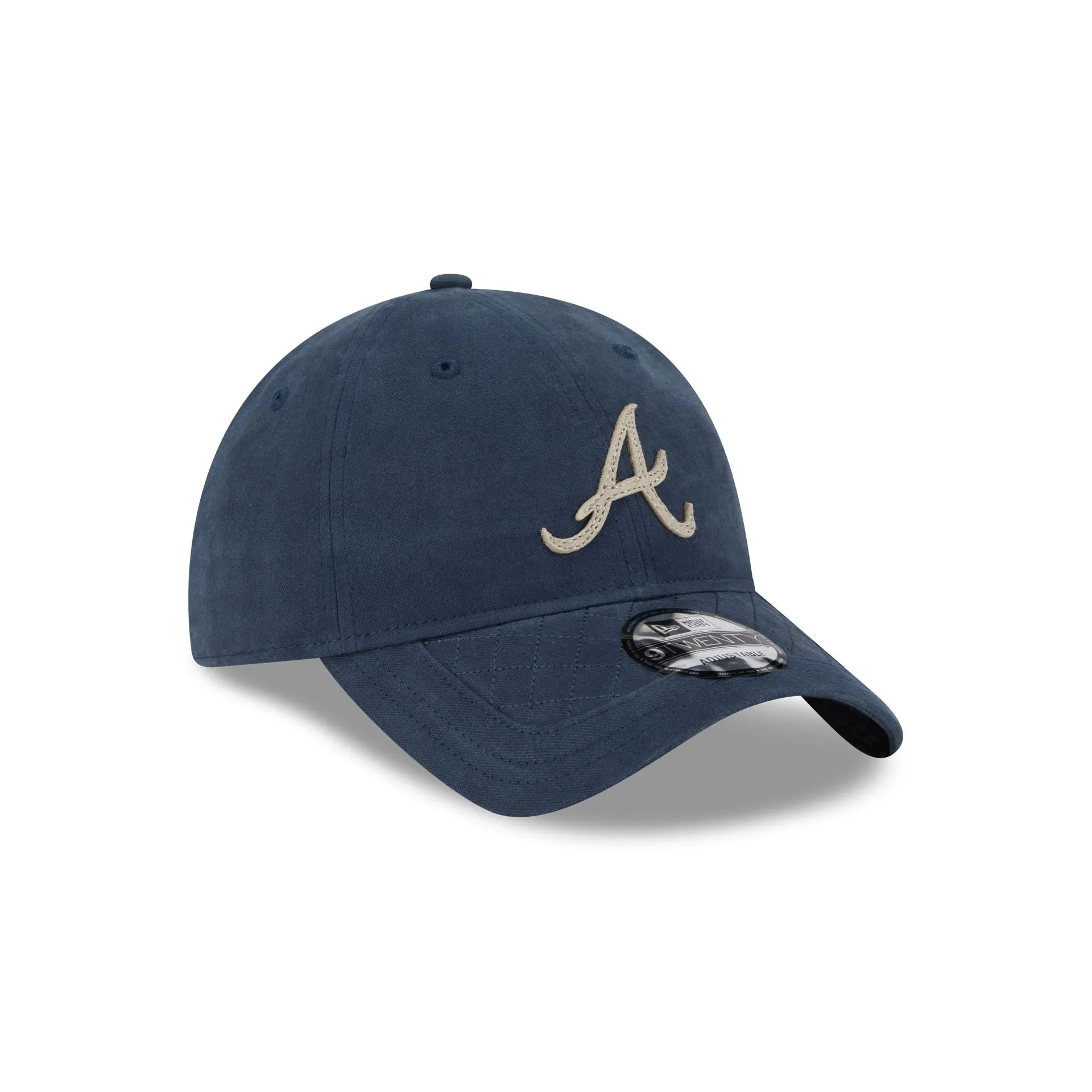 Atlanta Braves Quilted 9TWENTY Adjustable Hat sold by New Era product image thumbnail 3