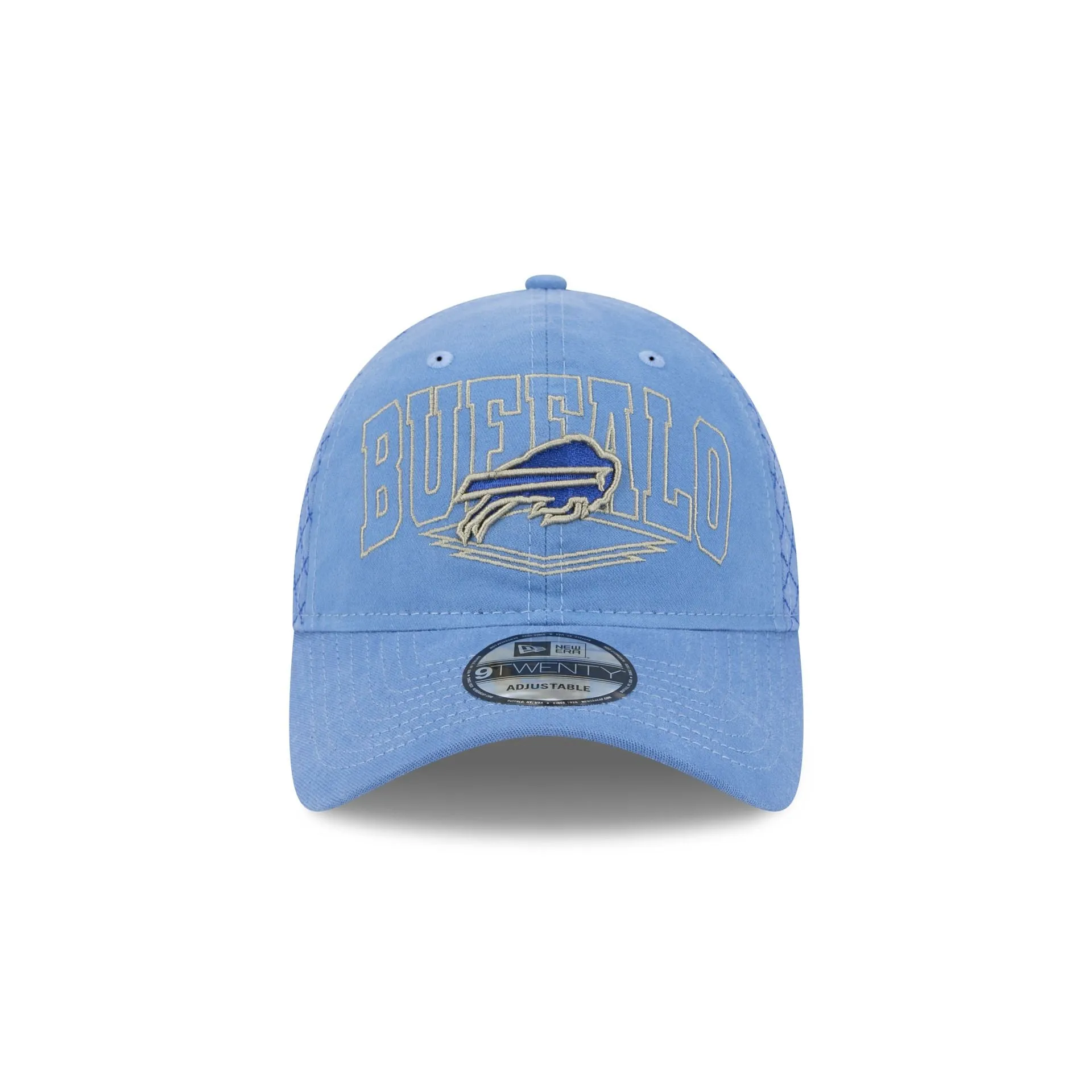 Buffalo Bills Quilted Wordmark 9TWENTY Adjustable Hat sold by New Era product image thumbnail 2