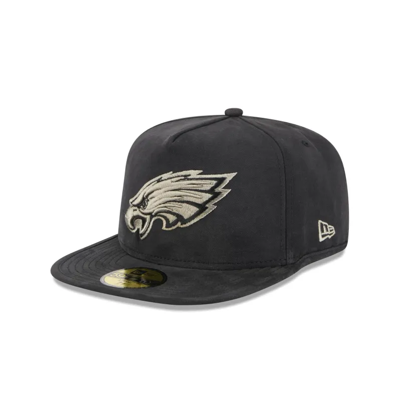 Philadelphia Eagles Quilted 59FIFTY A-Frame Fitted Hat sold by New Era