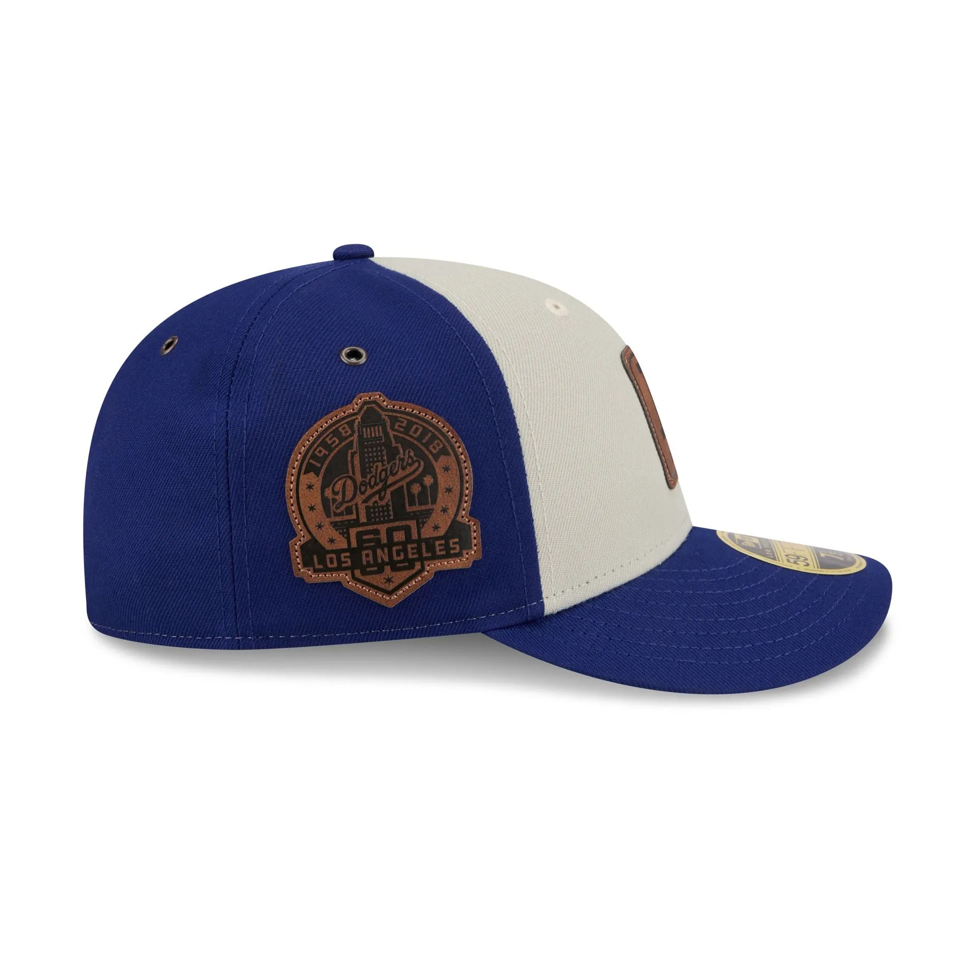 Los Angeles Dodgers Quilted Low Profile 59FIFTY Fitted Hat sold by New Era product image thumbnail 4